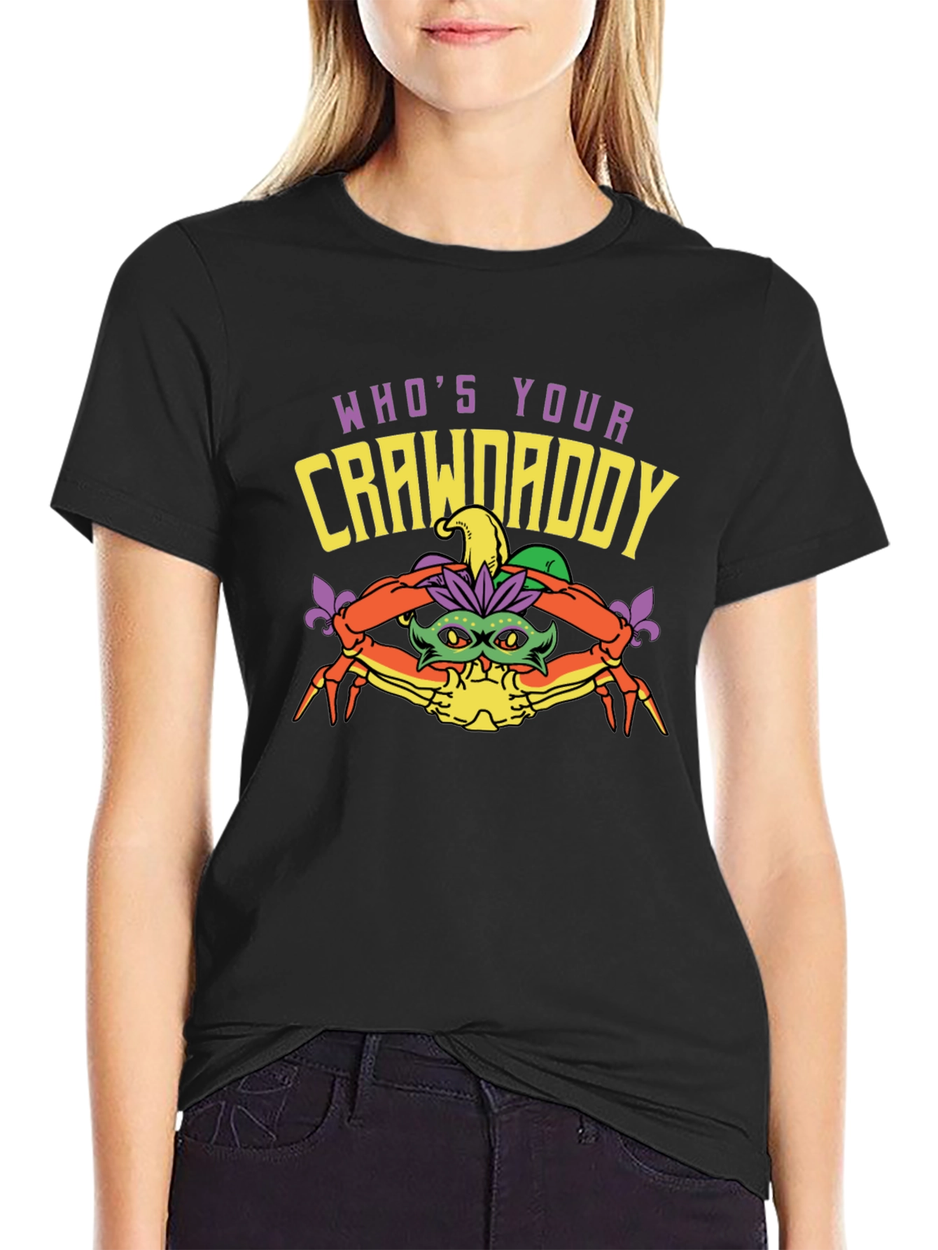 Whos Your Crawdaddy Mardi Gras T-Shirt