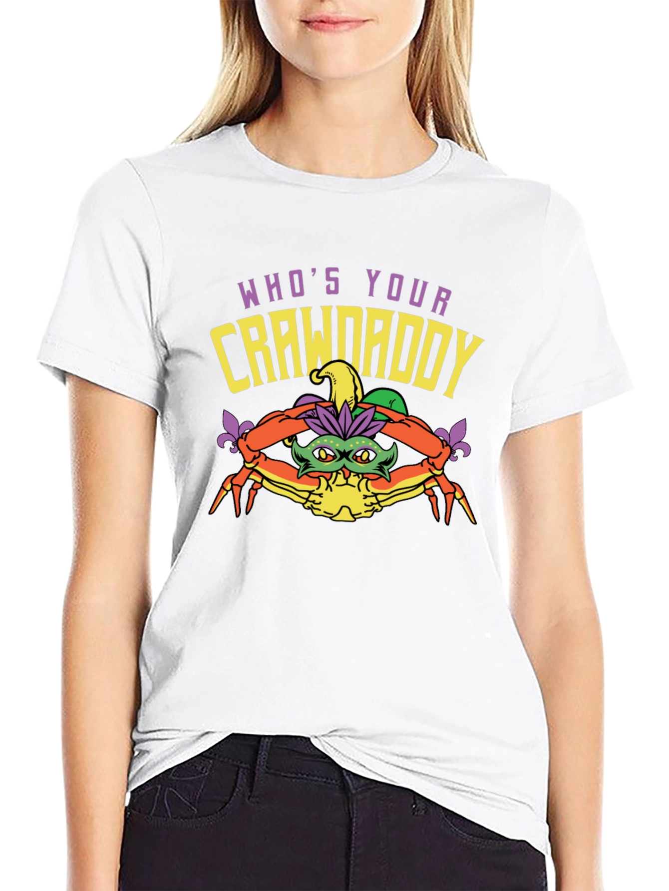 Whos Your Crawdaddy Mardi Gras T-Shirt