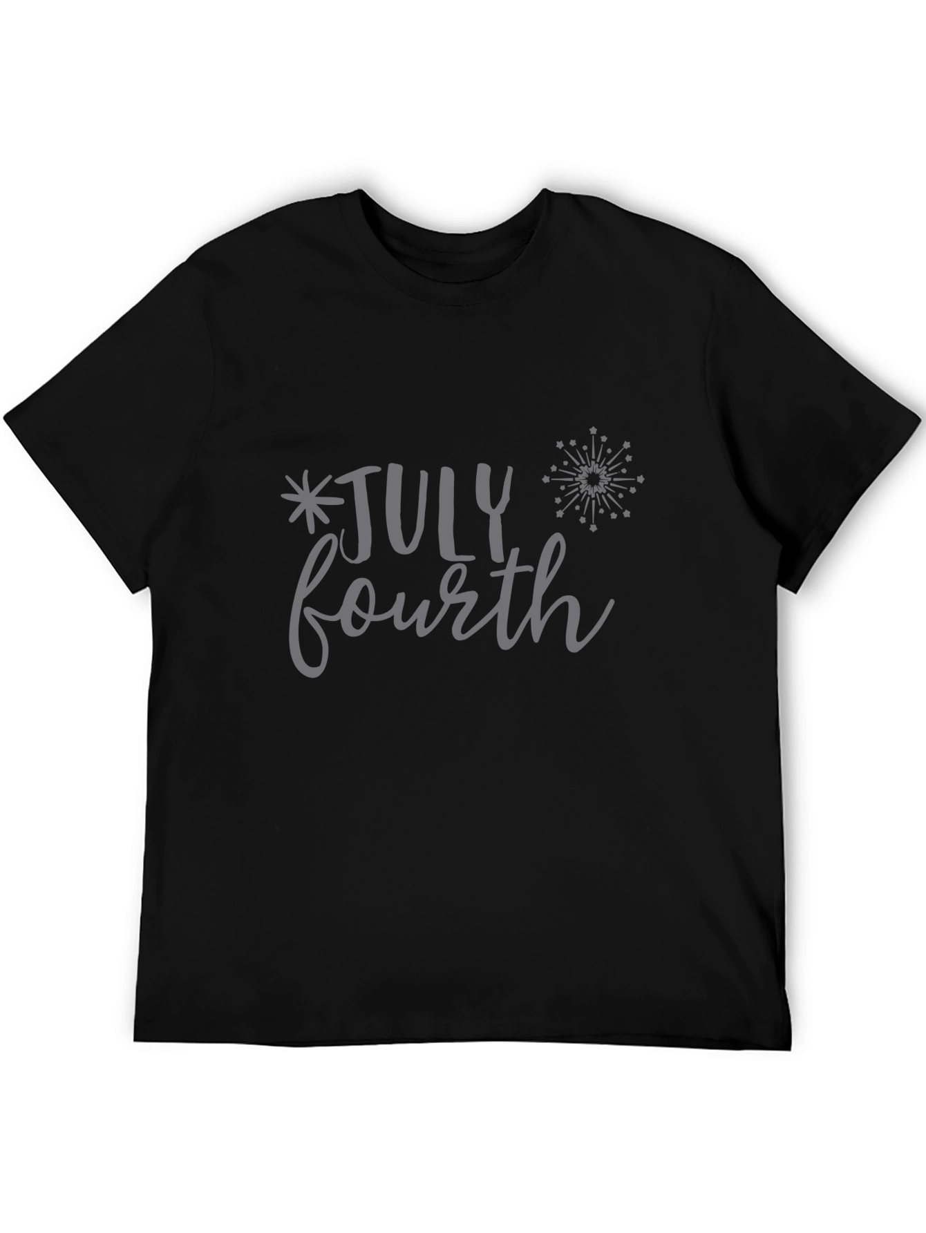 July Fourth Graphic Tee - Black