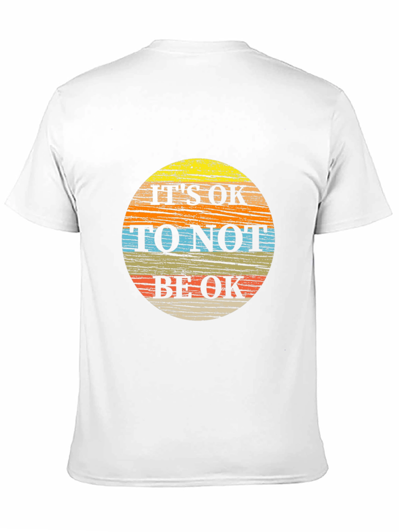 Its OK To Not Be OK T-Shirt - Black
