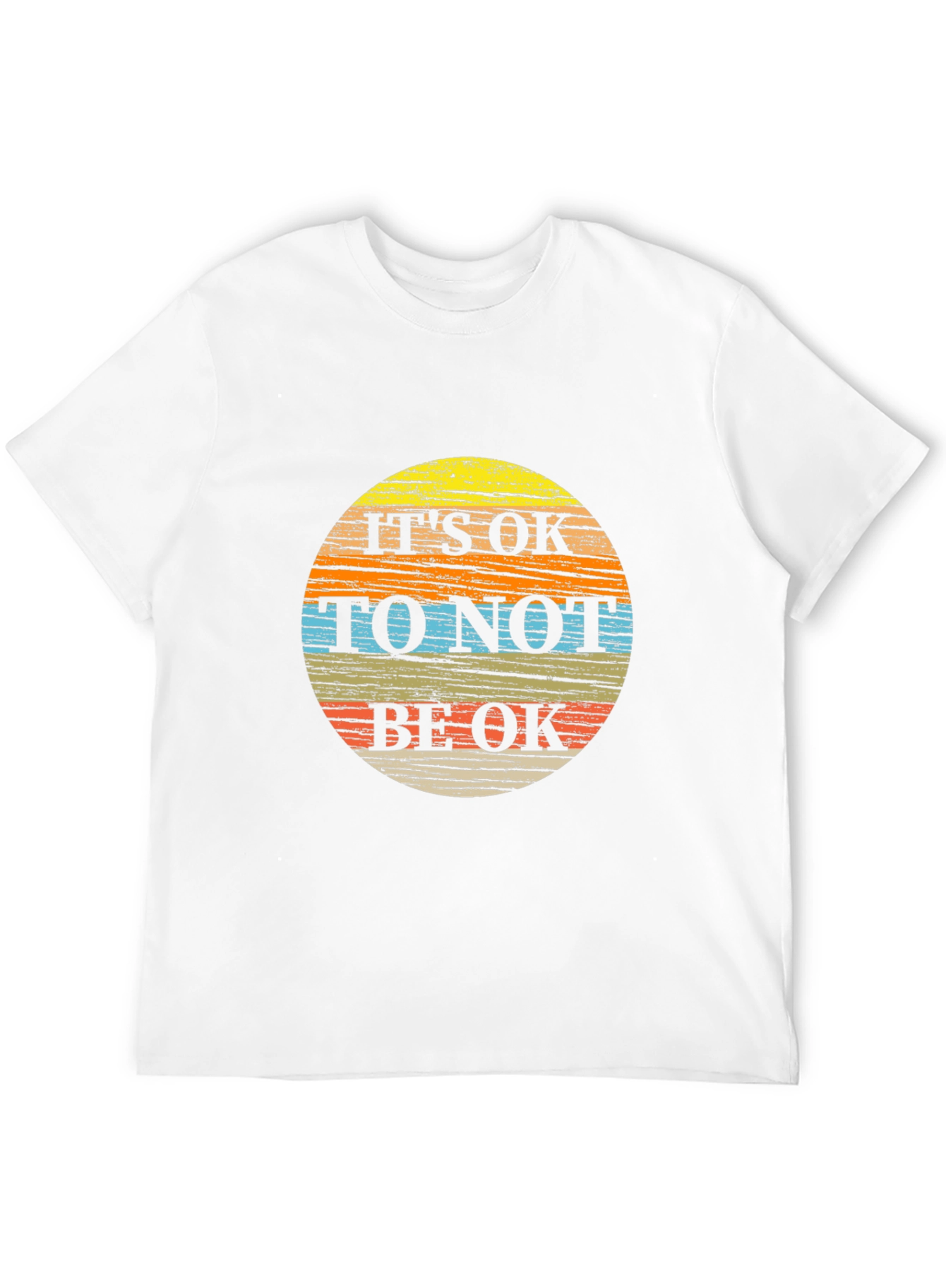 Its OK To Not Be OK T-Shirt - Black