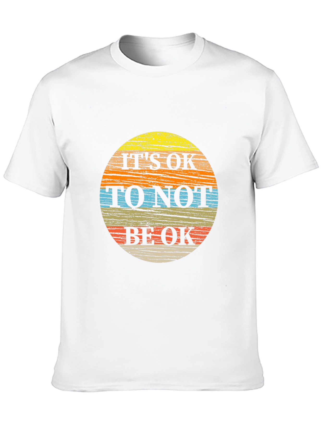 Its OK To Not Be OK T-Shirt - Black