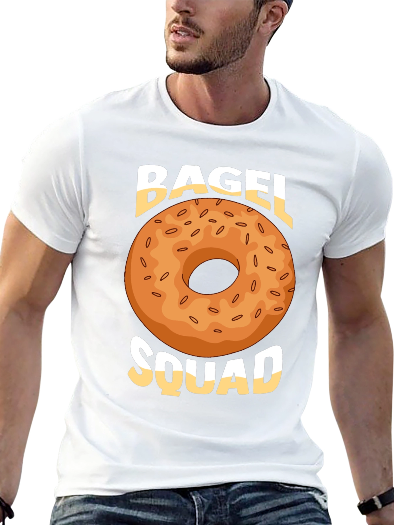 Bagel Squad Graphic T-Shirt - Casual Style