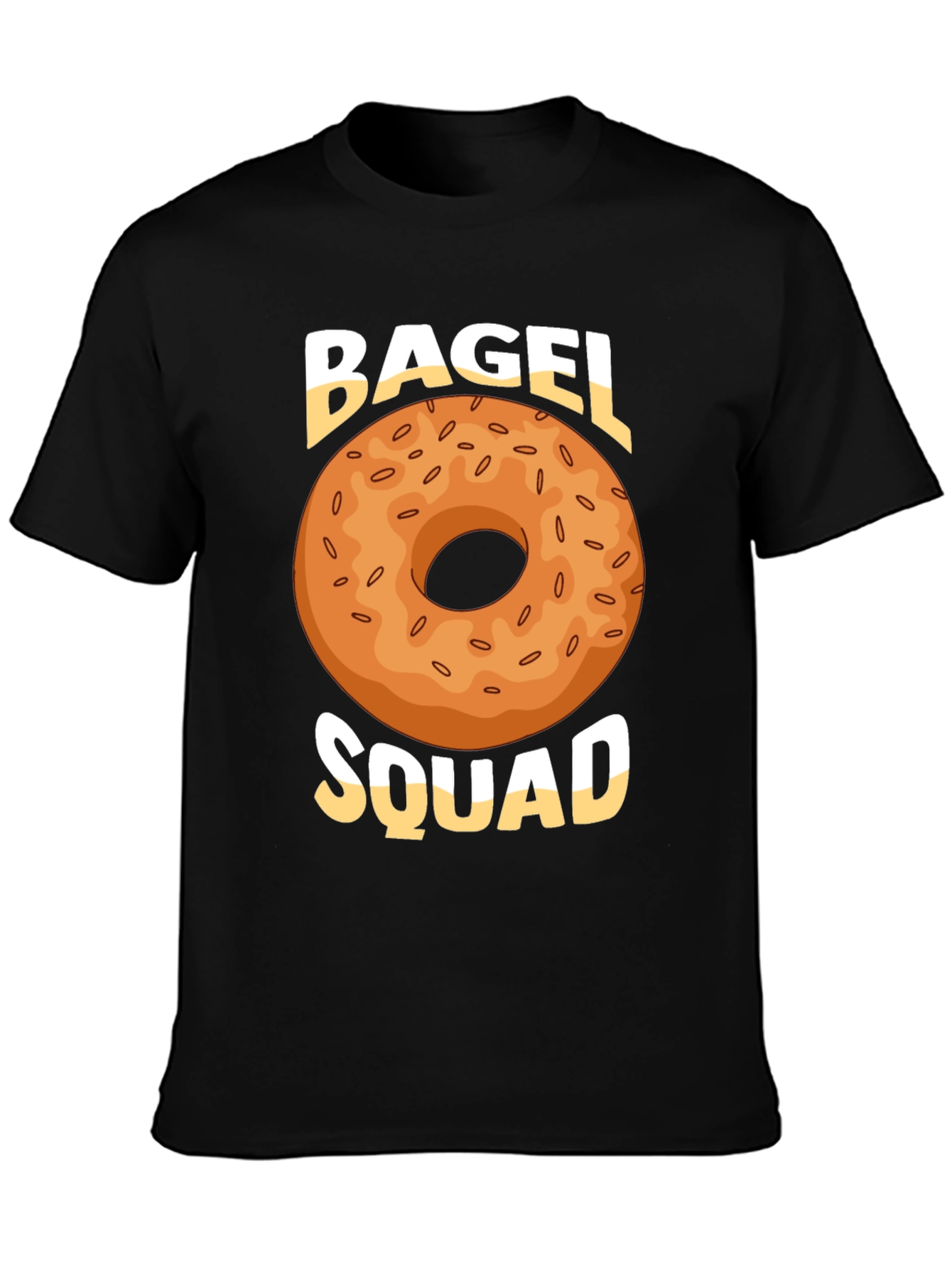 Bagel Squad Graphic T-Shirt - Casual Style