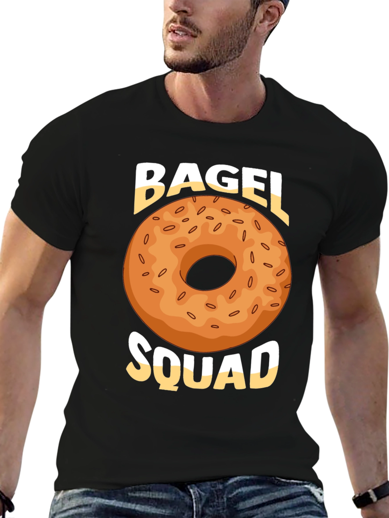 Bagel Squad Graphic T-Shirt - Casual Style