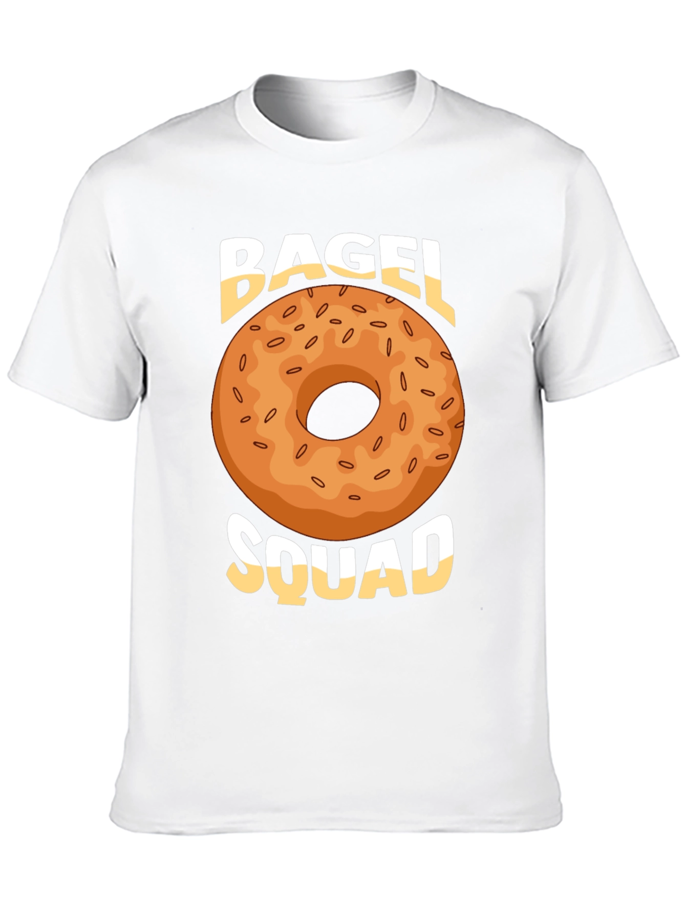 Bagel Squad Graphic T-Shirt - Casual Style