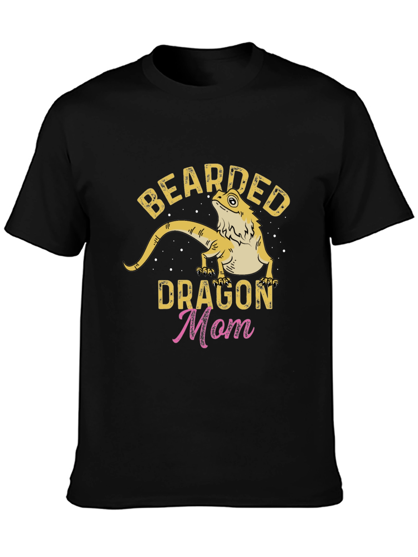 Bearded Dragon Mom Graphic T-Shirt