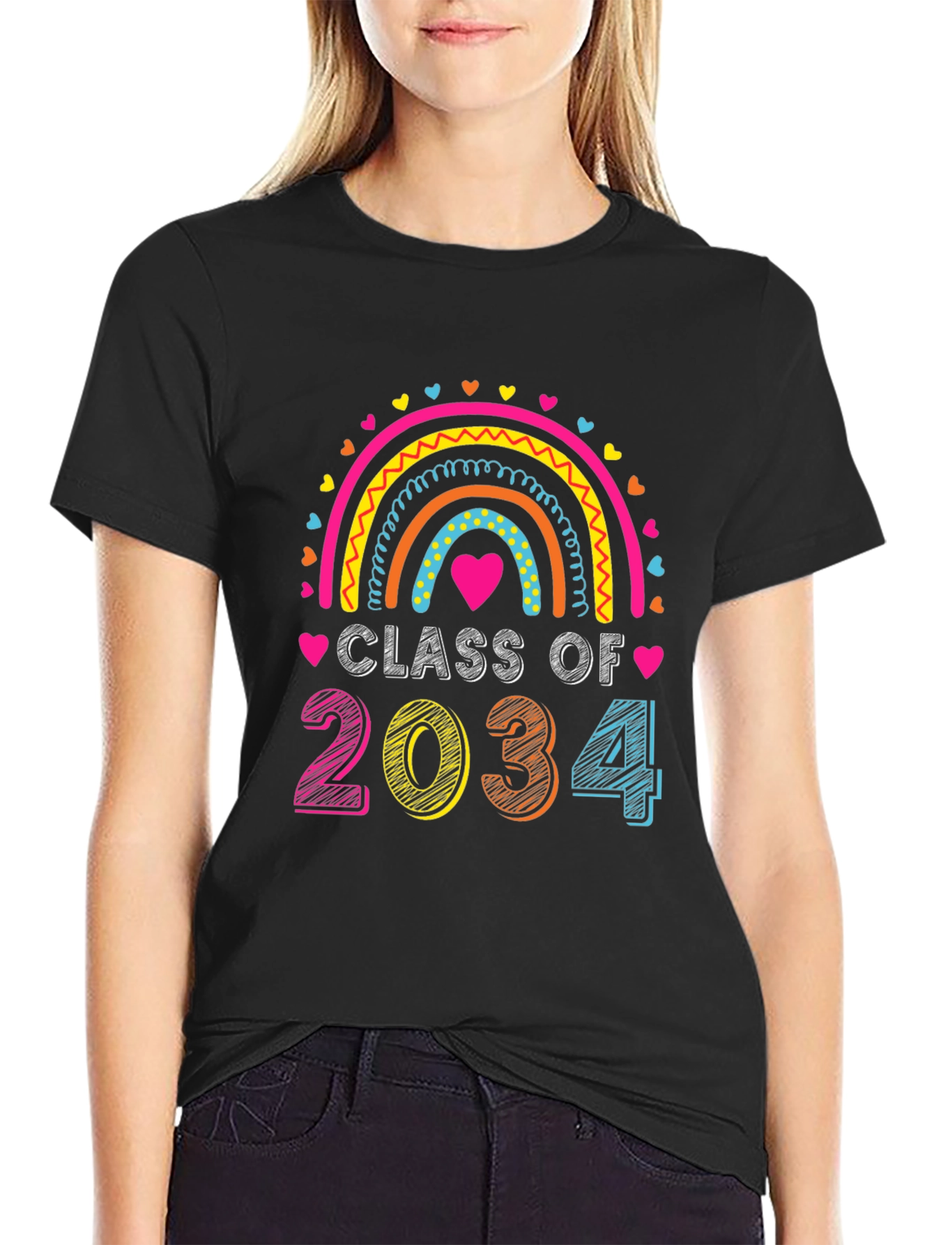 Class of 2034 Rainbow T-Shirt