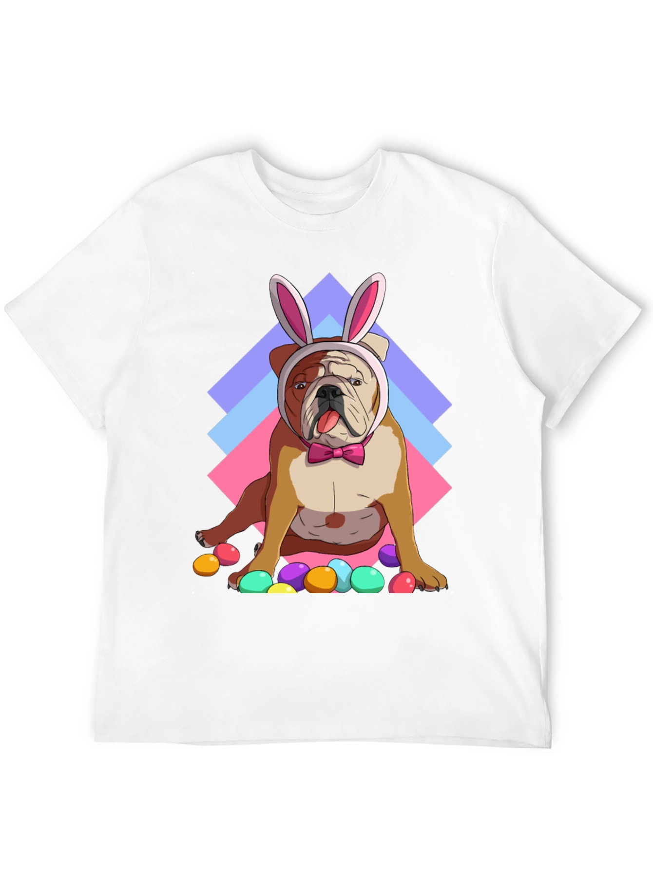 Easter Bulldog T-Shirt