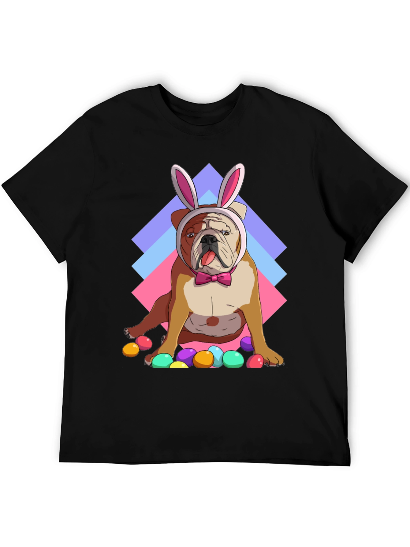 Easter Bulldog T-Shirt