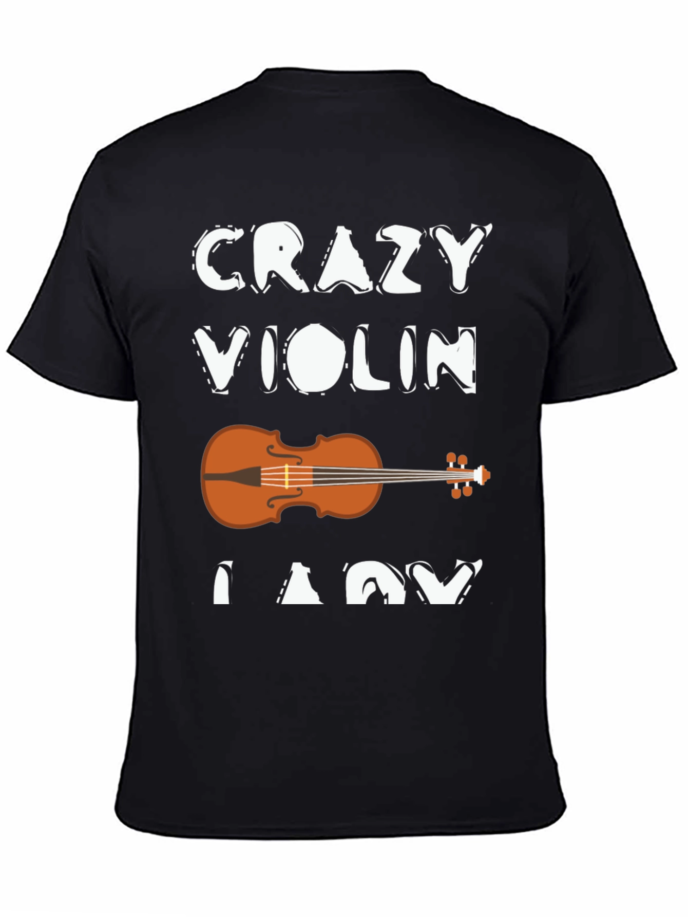 Crazy Violin Lady T-Shirt