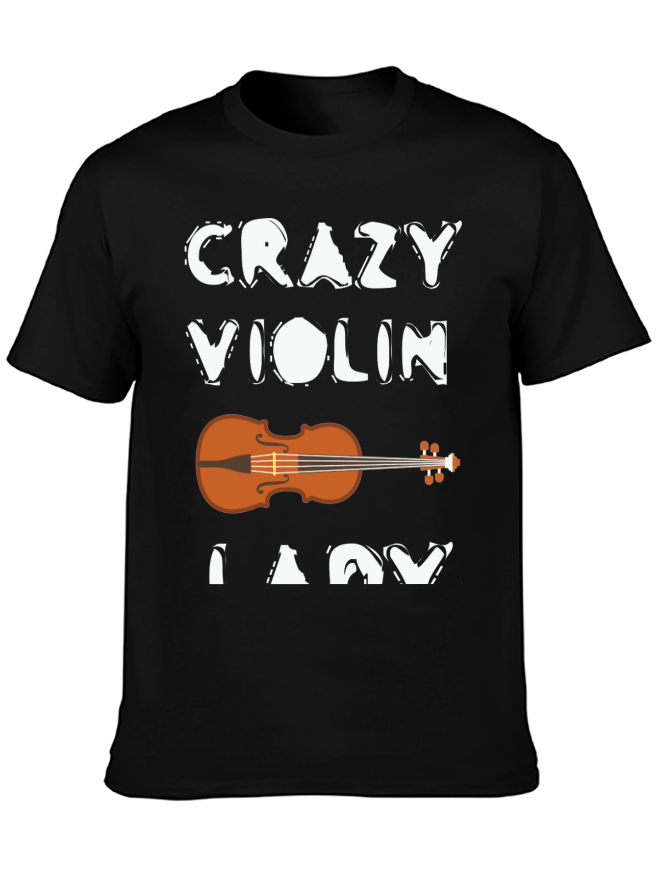 Crazy Violin Lady T-Shirt