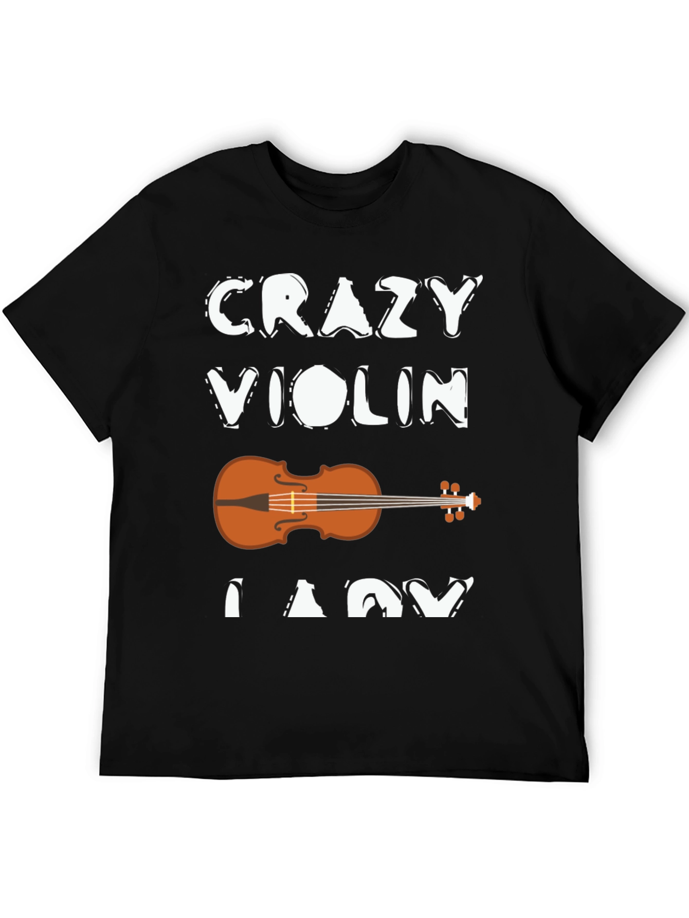 Crazy Violin Lady T-Shirt