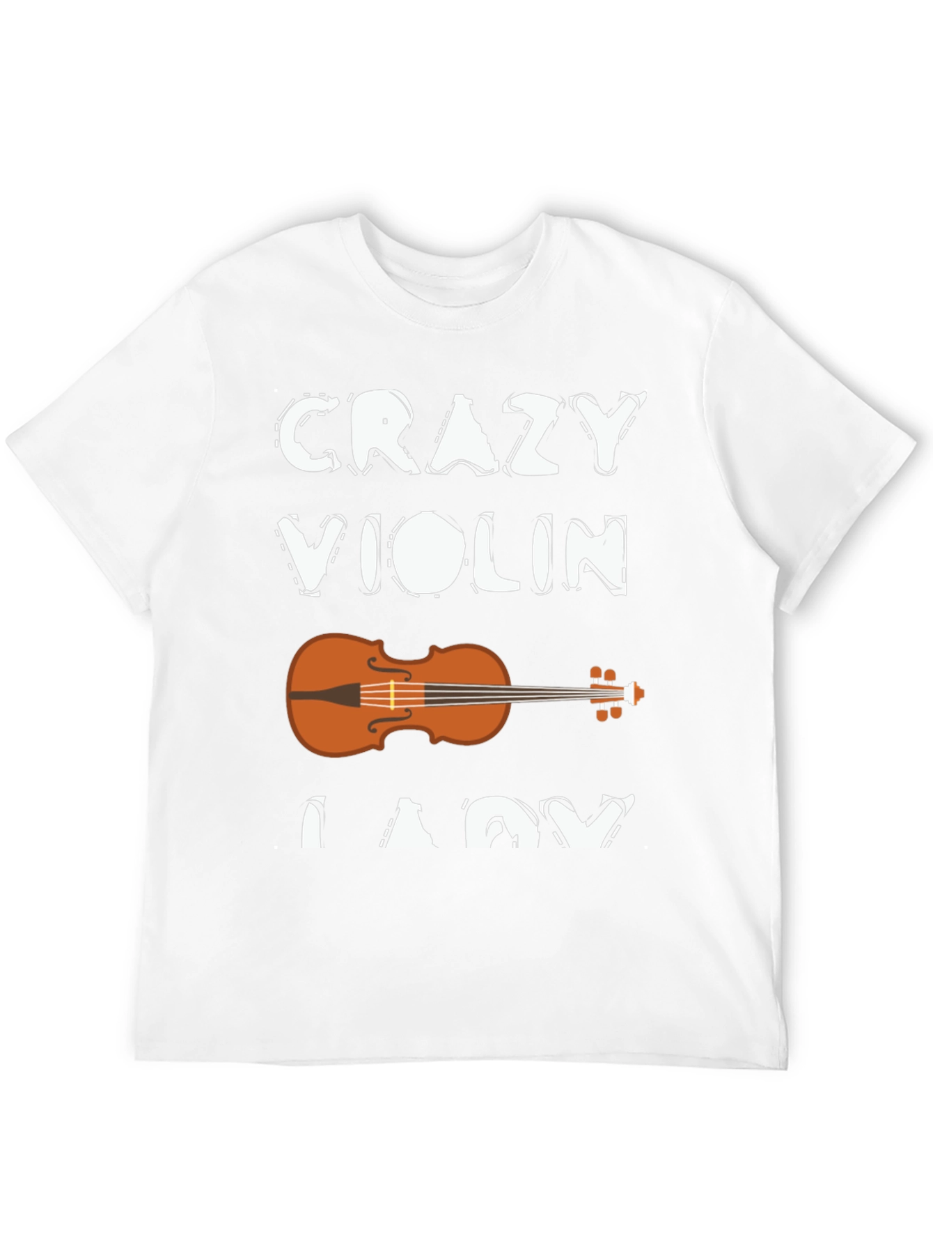 Crazy Violin Lady T-Shirt
