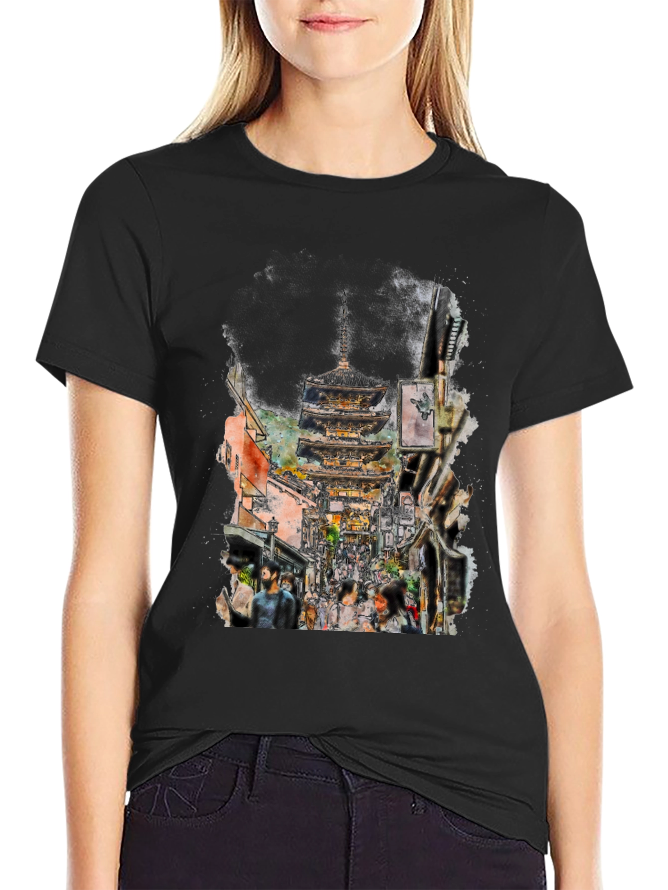 Kyoto Japan Art T-Shirt