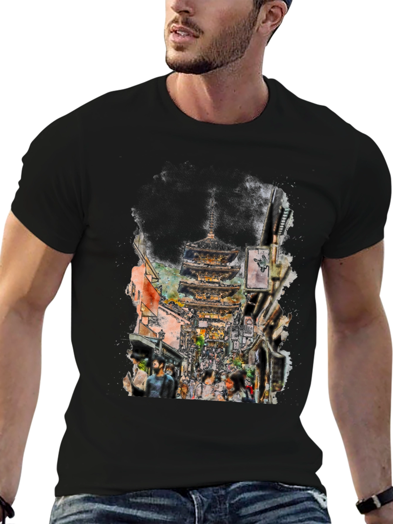 Kyoto Japan Art T-Shirt