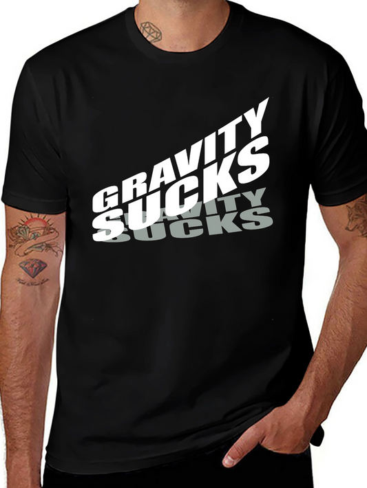 Gravity Sucks T-Shirt - Funny Science Tee