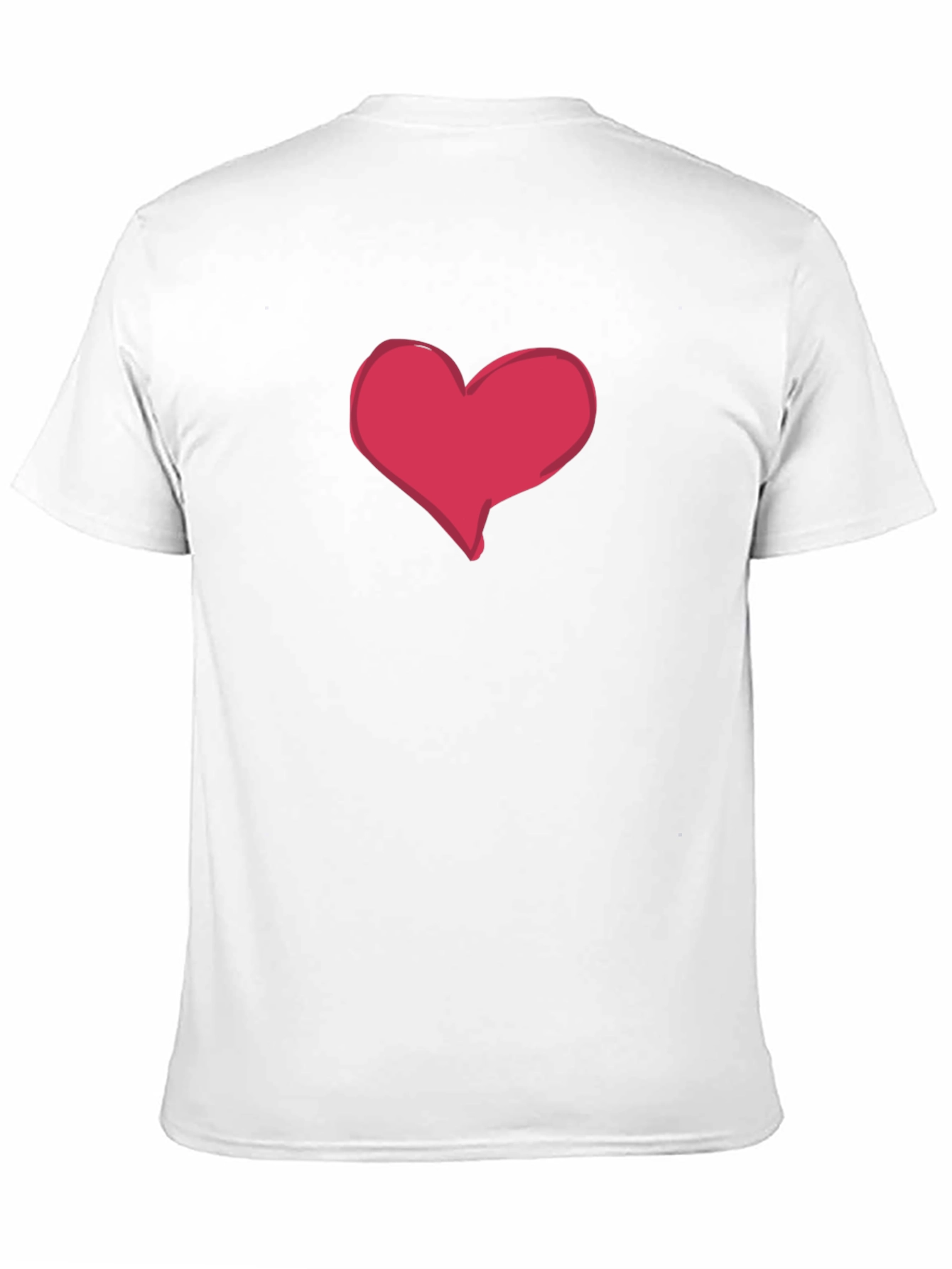 Heart Graphic Black T-Shirt