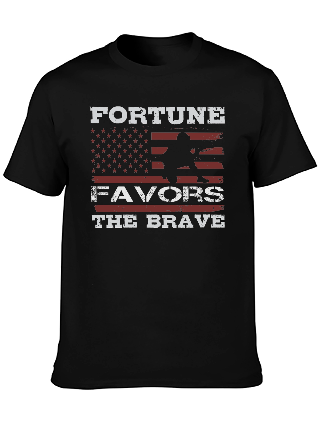 Fortune Favors The Brave Graphic Tee