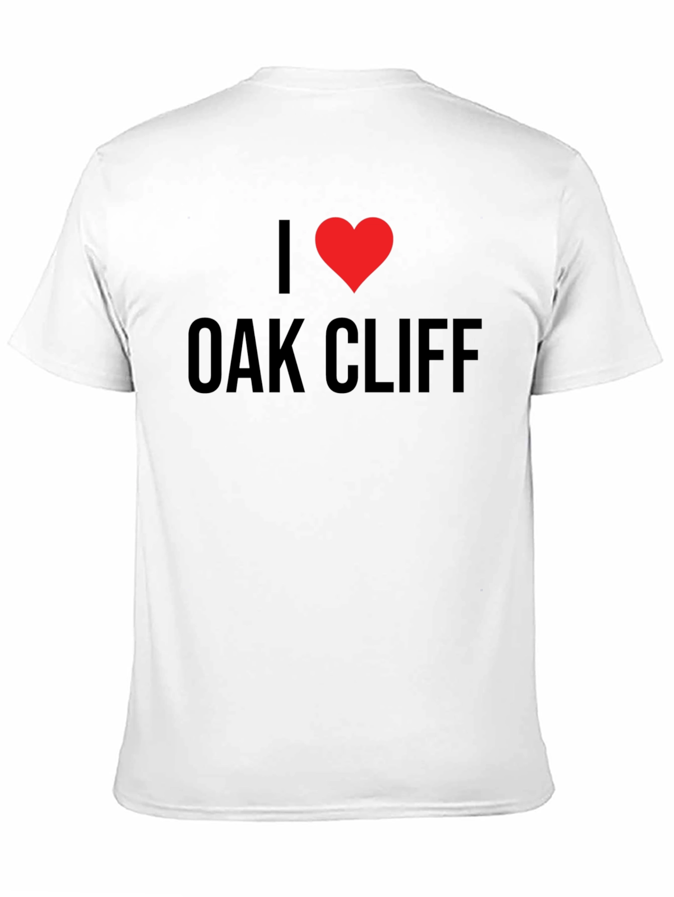I Love Oak Cliff Black T-Shirt
