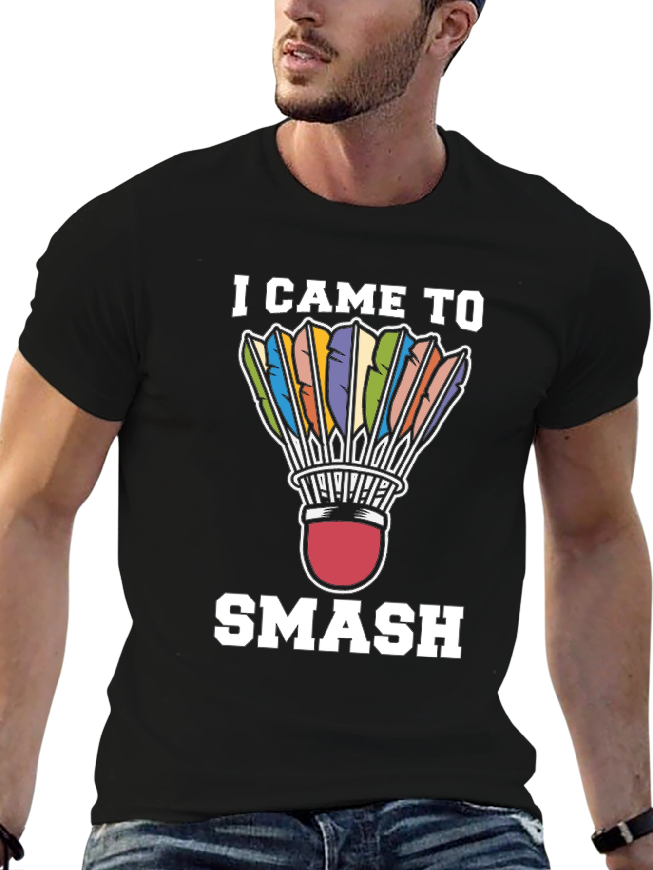 Smash Badminton T-Shirt