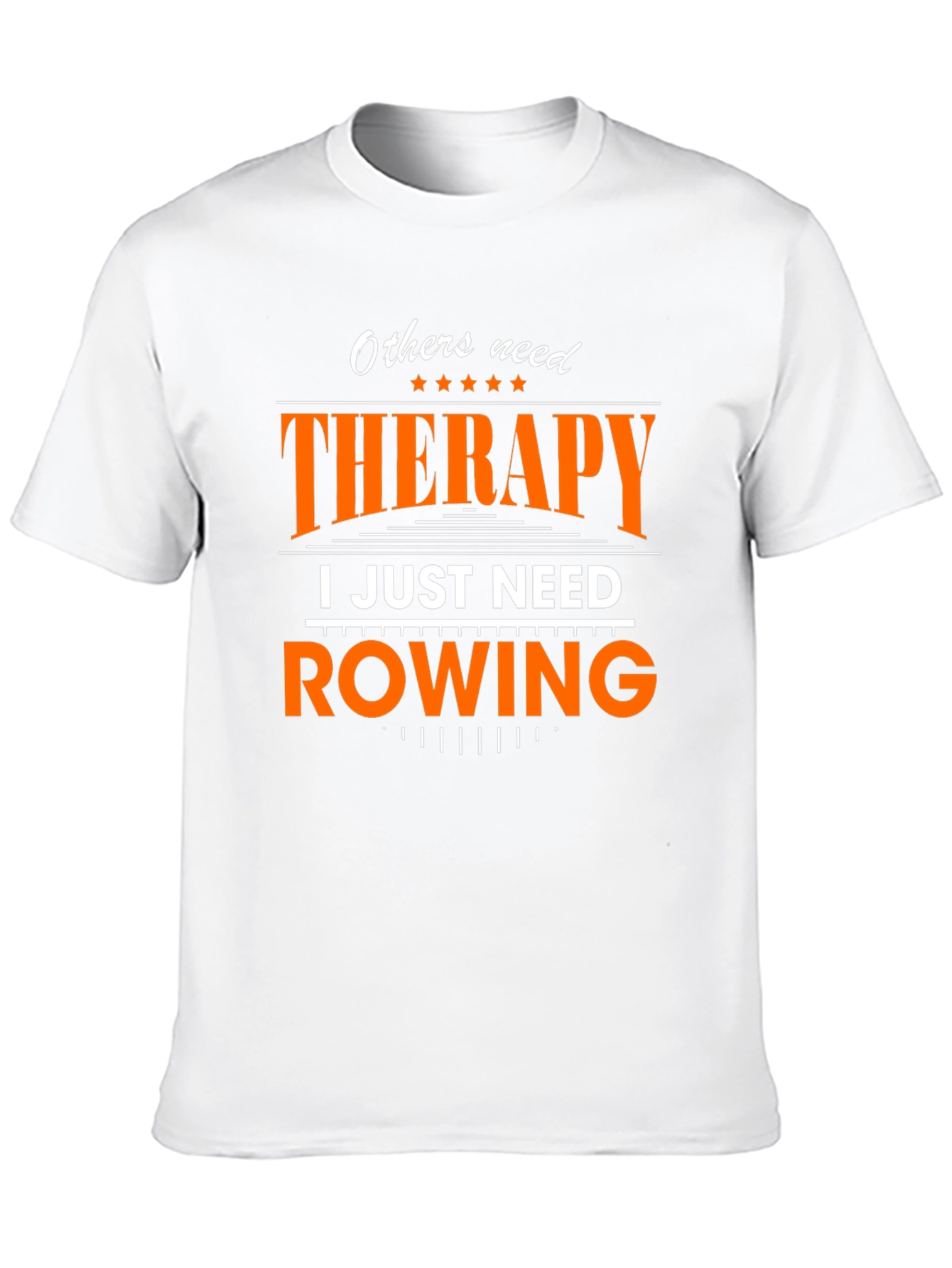 Rowing Therapy T-Shirt - Black