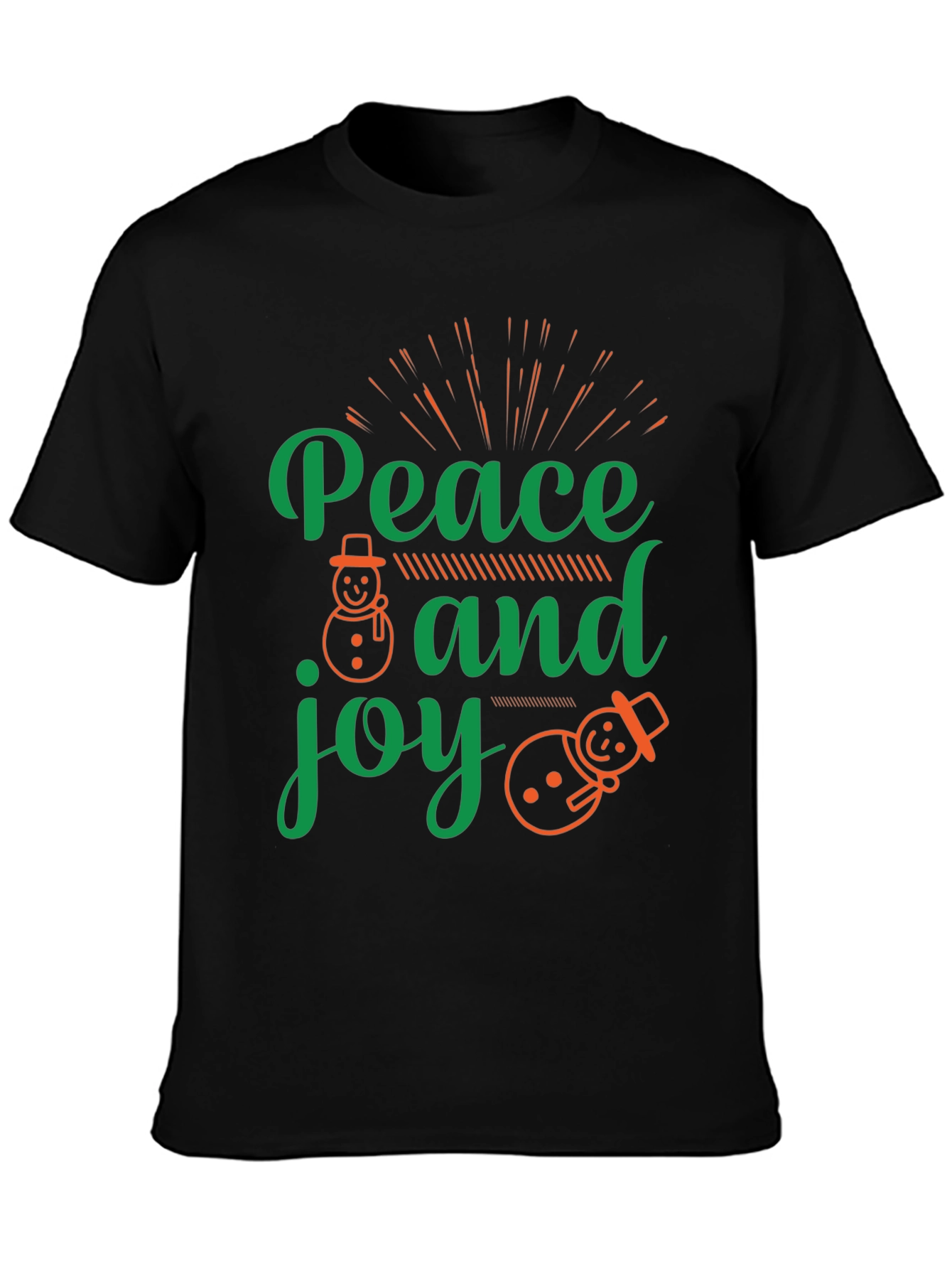Peace and Joy Christmas T-Shirt