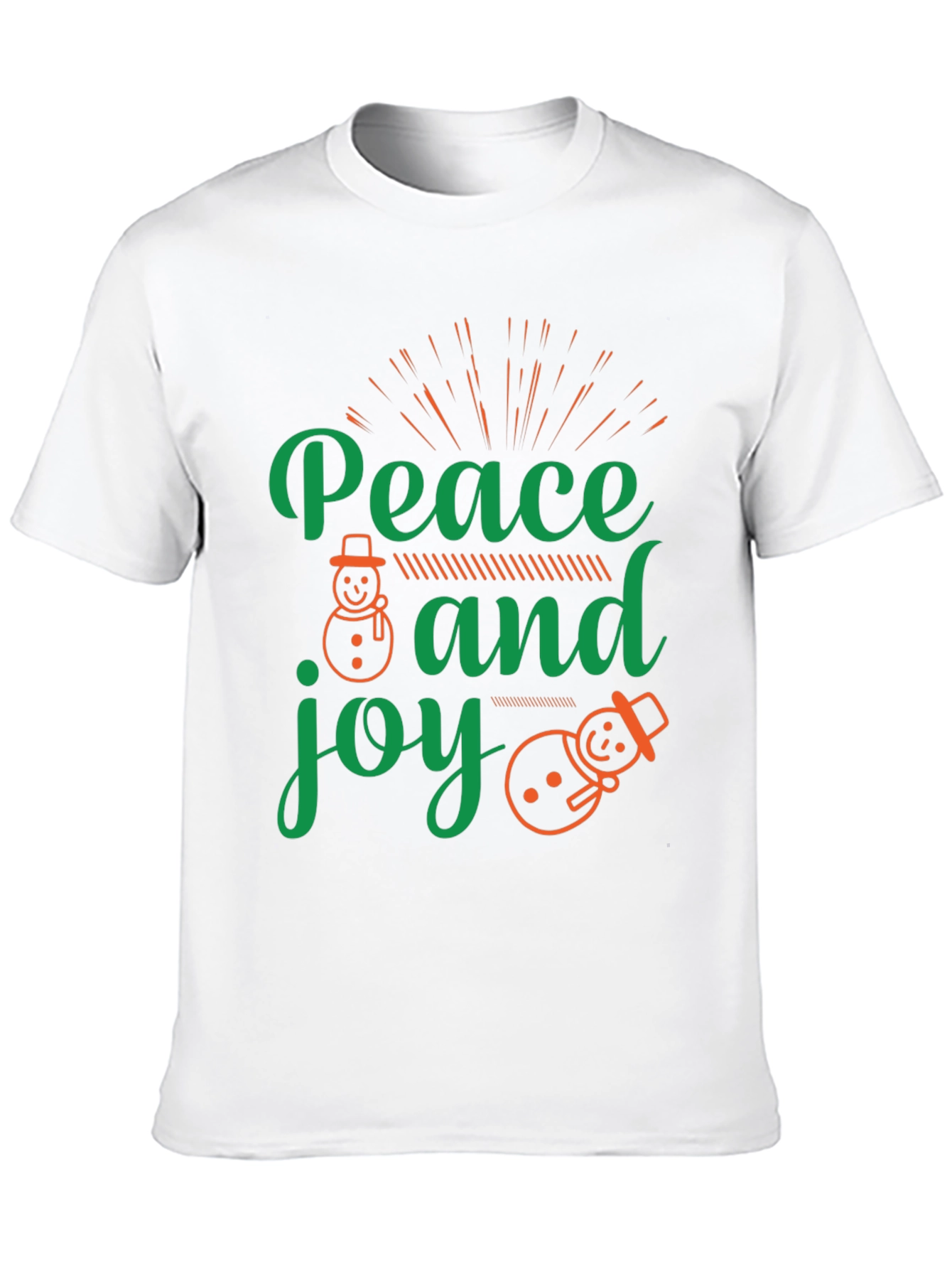 Peace and Joy Christmas T-Shirt