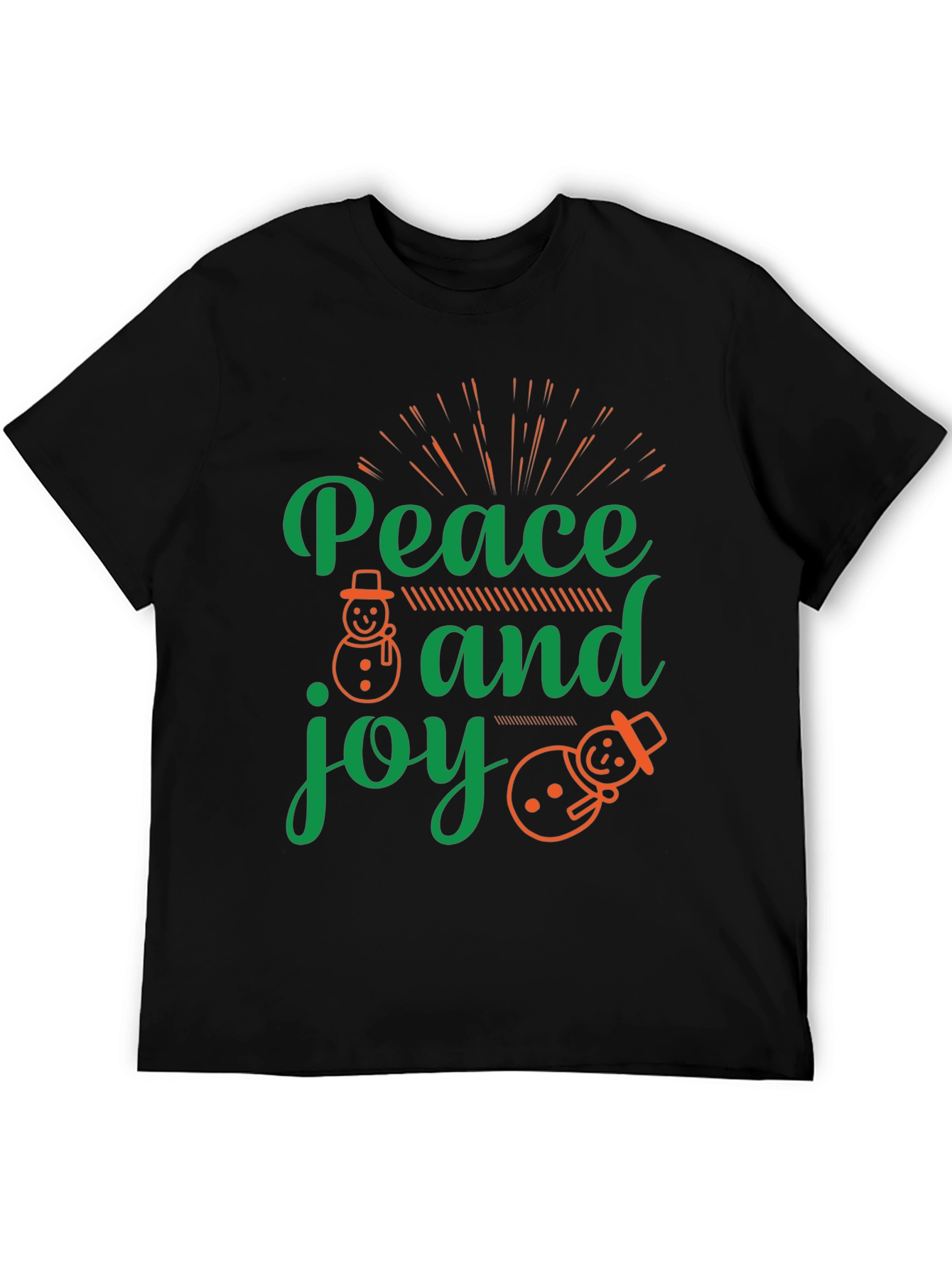 Peace and Joy Christmas T-Shirt
