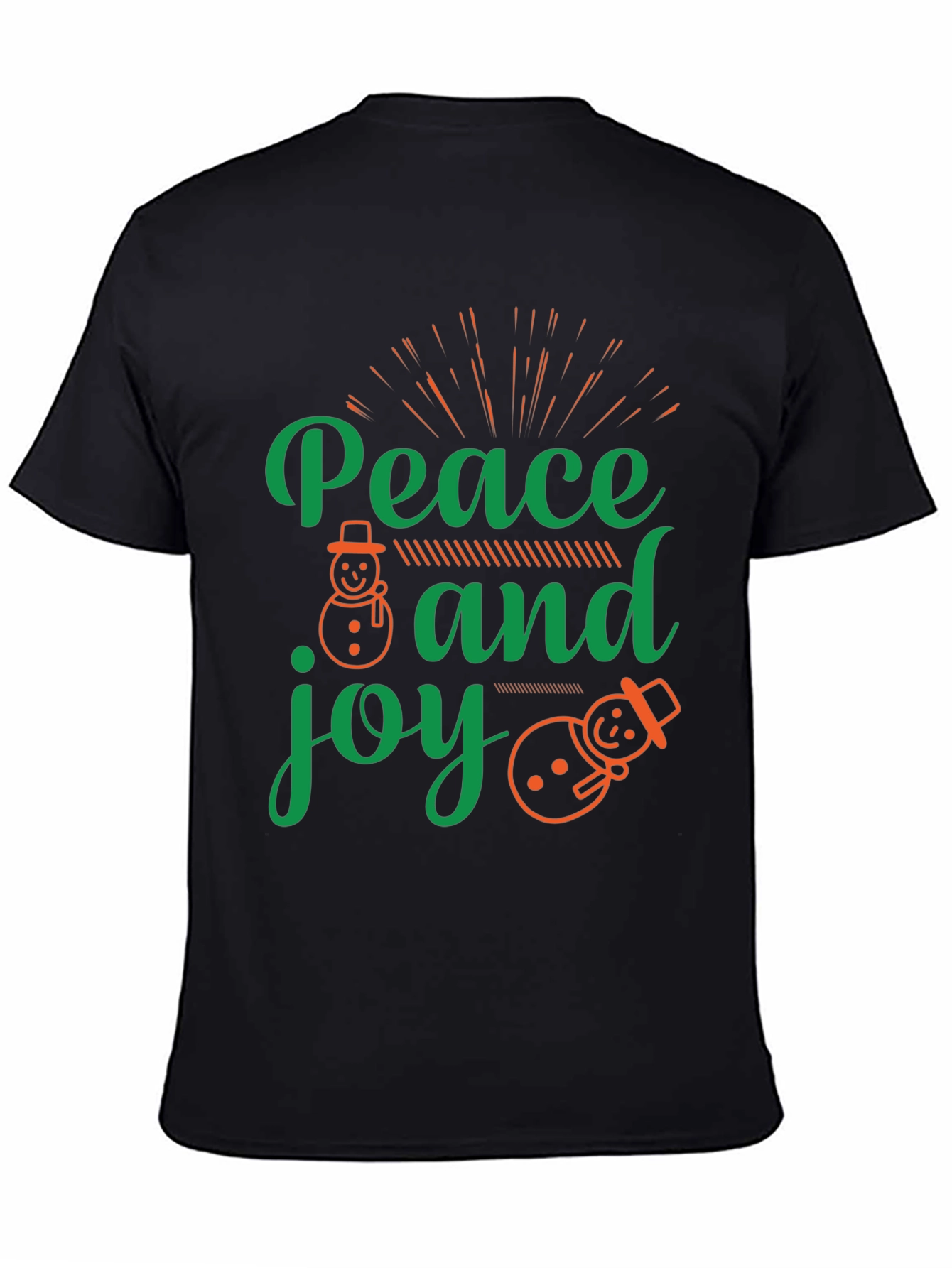 Peace and Joy Christmas T-Shirt