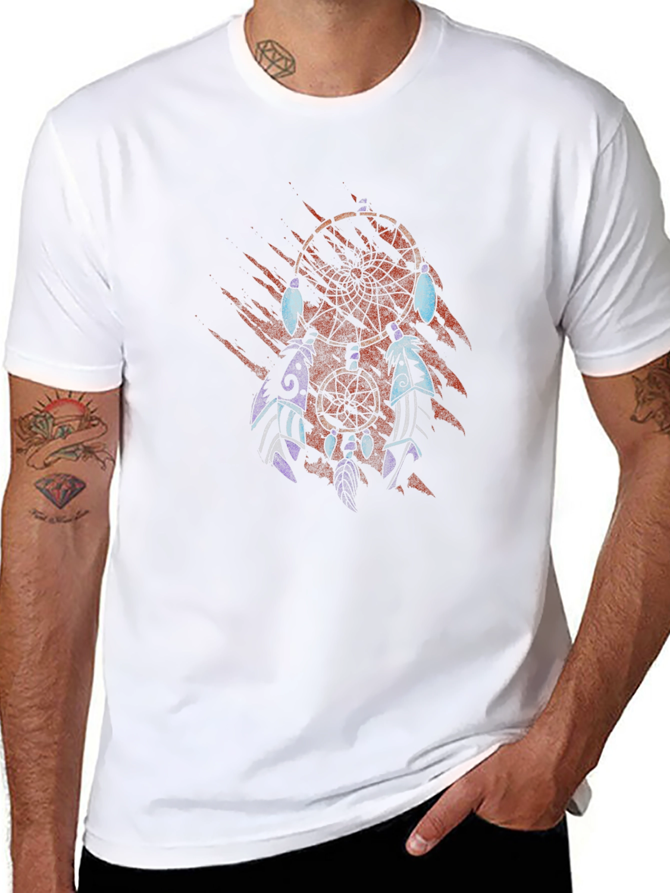 Dreamcatcher Graphic Tee - Stylish Comfort