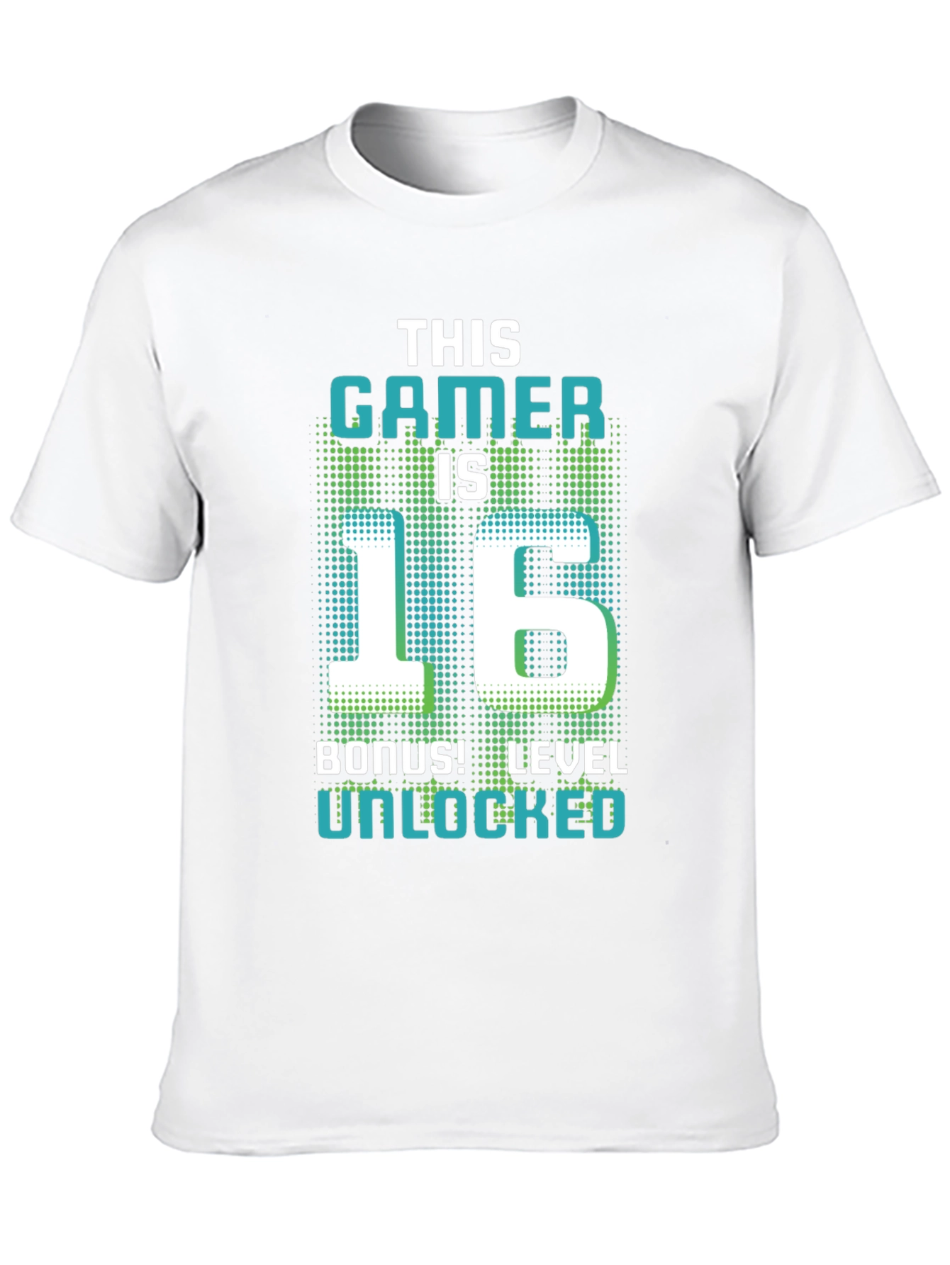 Gamer Level 16 Unlocked Birthday T-Shirt