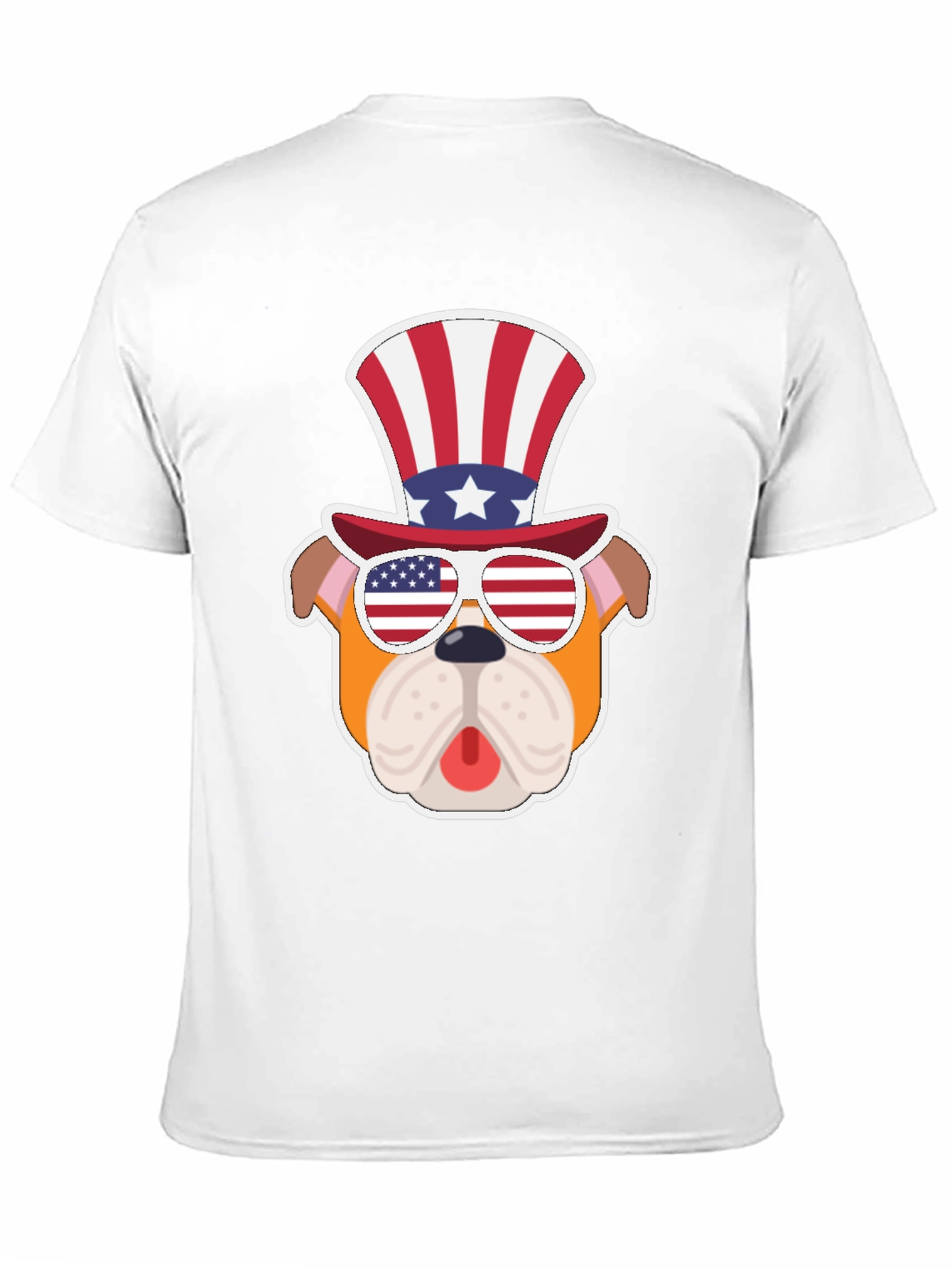 Patriotic Bulldog T-Shirt