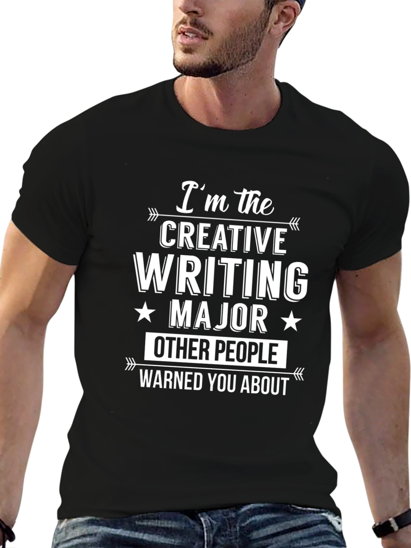 Creative Writing Major Tee - Funny Warning