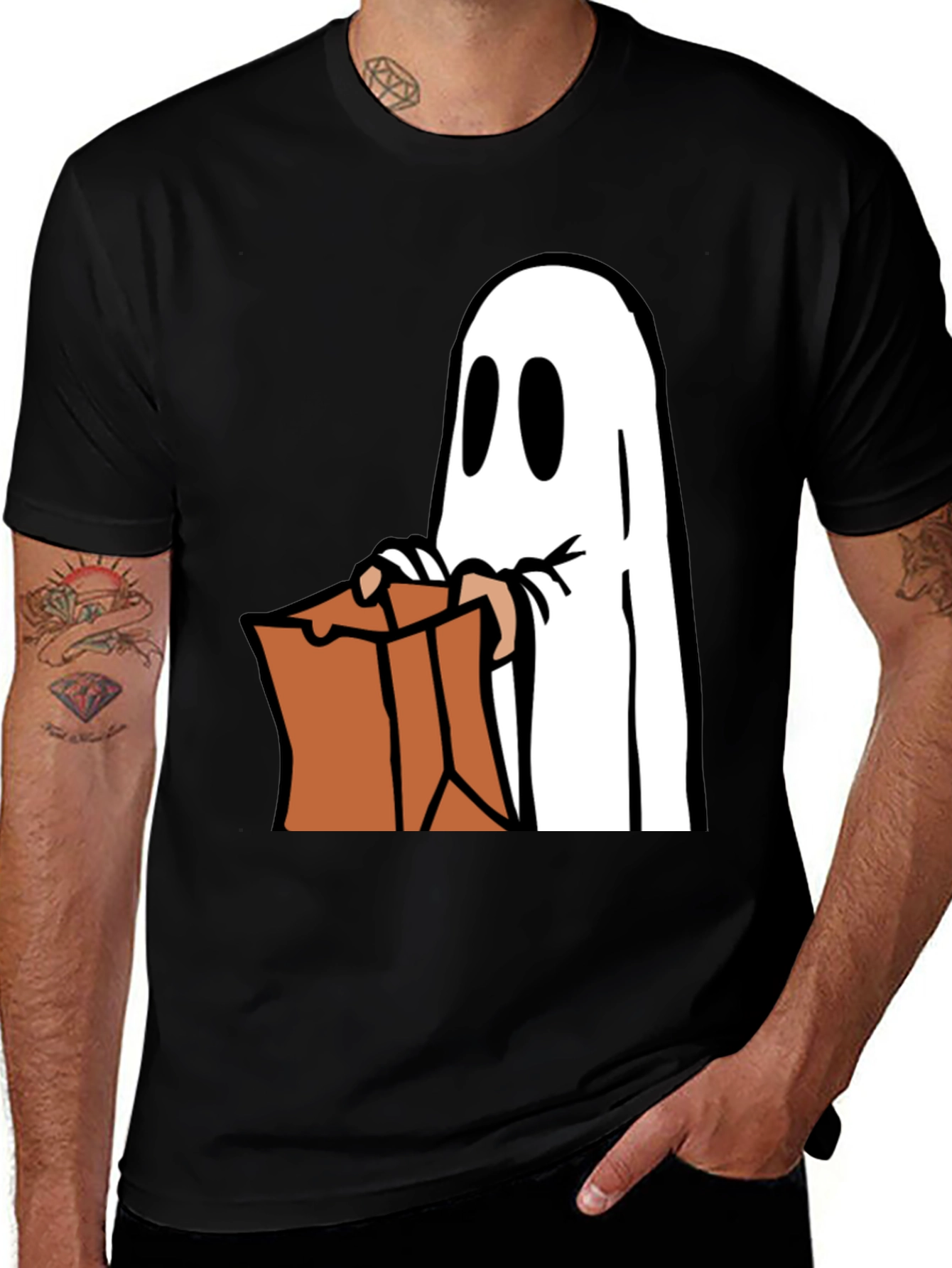 Spooky Season Ghost T-Shirt