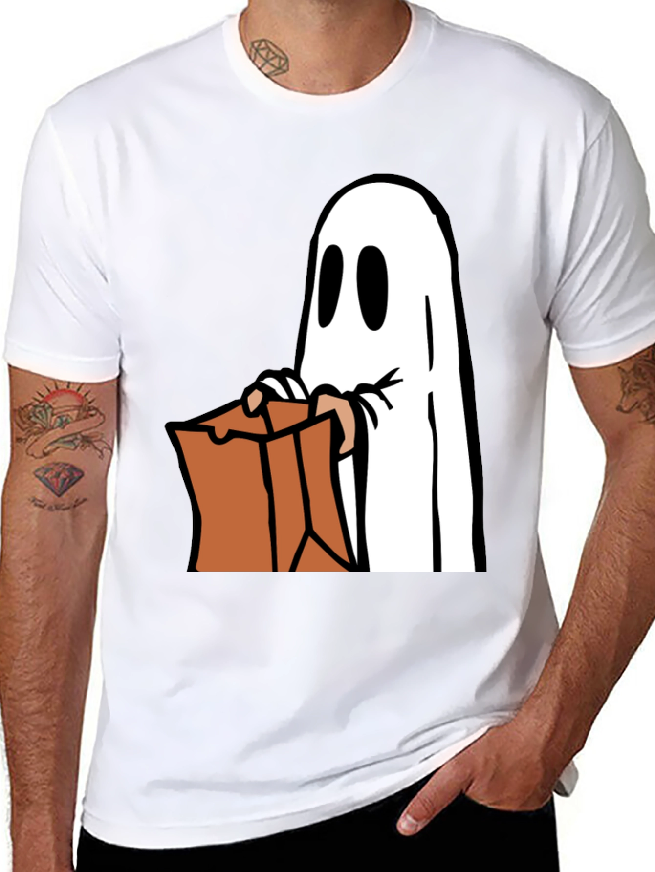 Spooky Season Ghost T-Shirt
