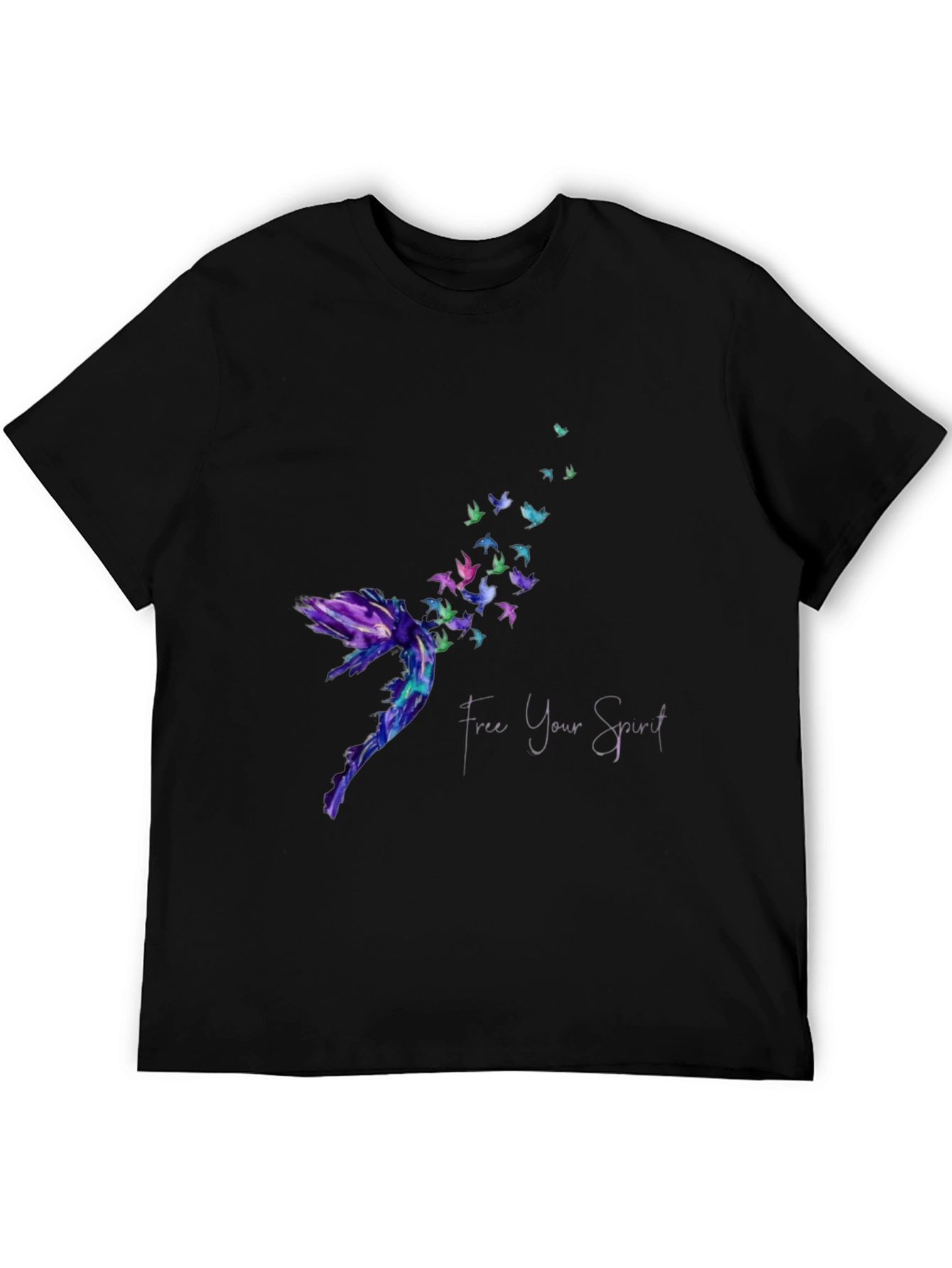 Free Your Spirit Graphic Tee - Unique Design
