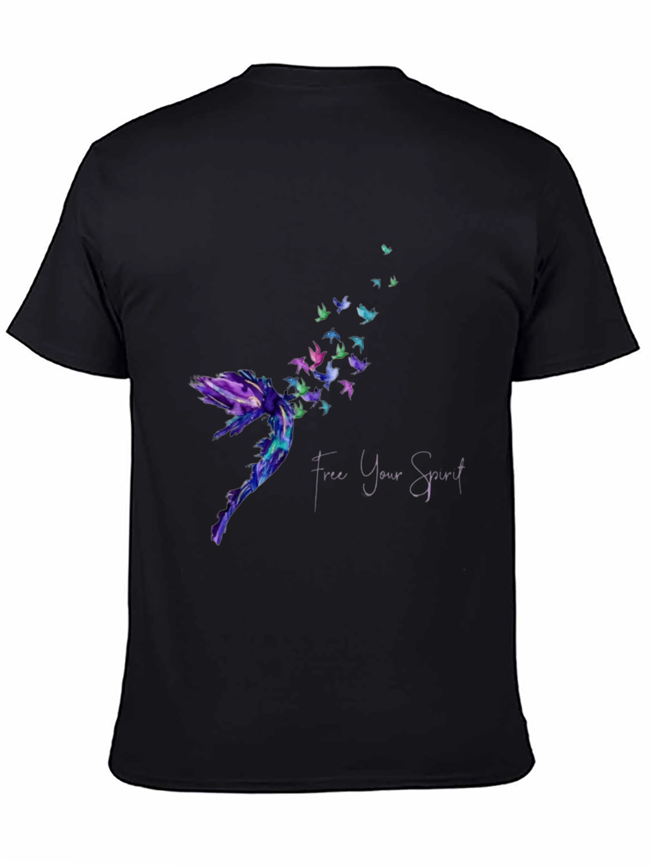 Free Your Spirit Graphic Tee - Unique Design