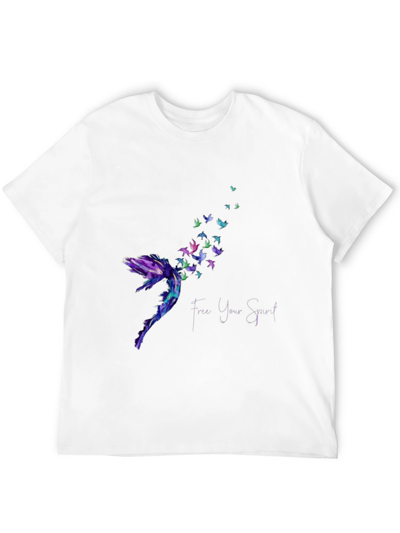 Free Your Spirit Graphic Tee - Unique Design