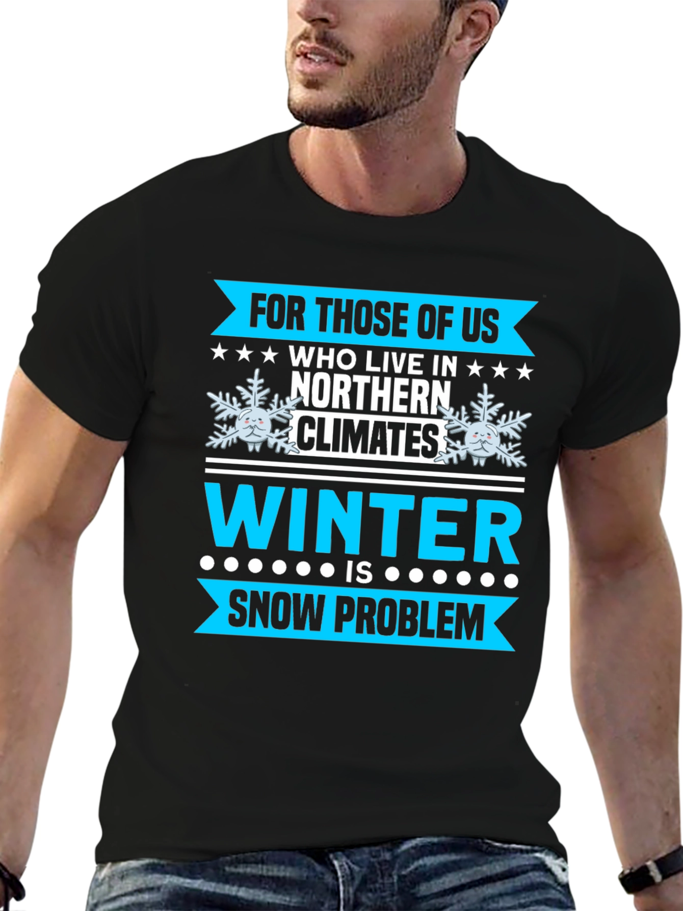 Winter Snow Problem T-Shirt