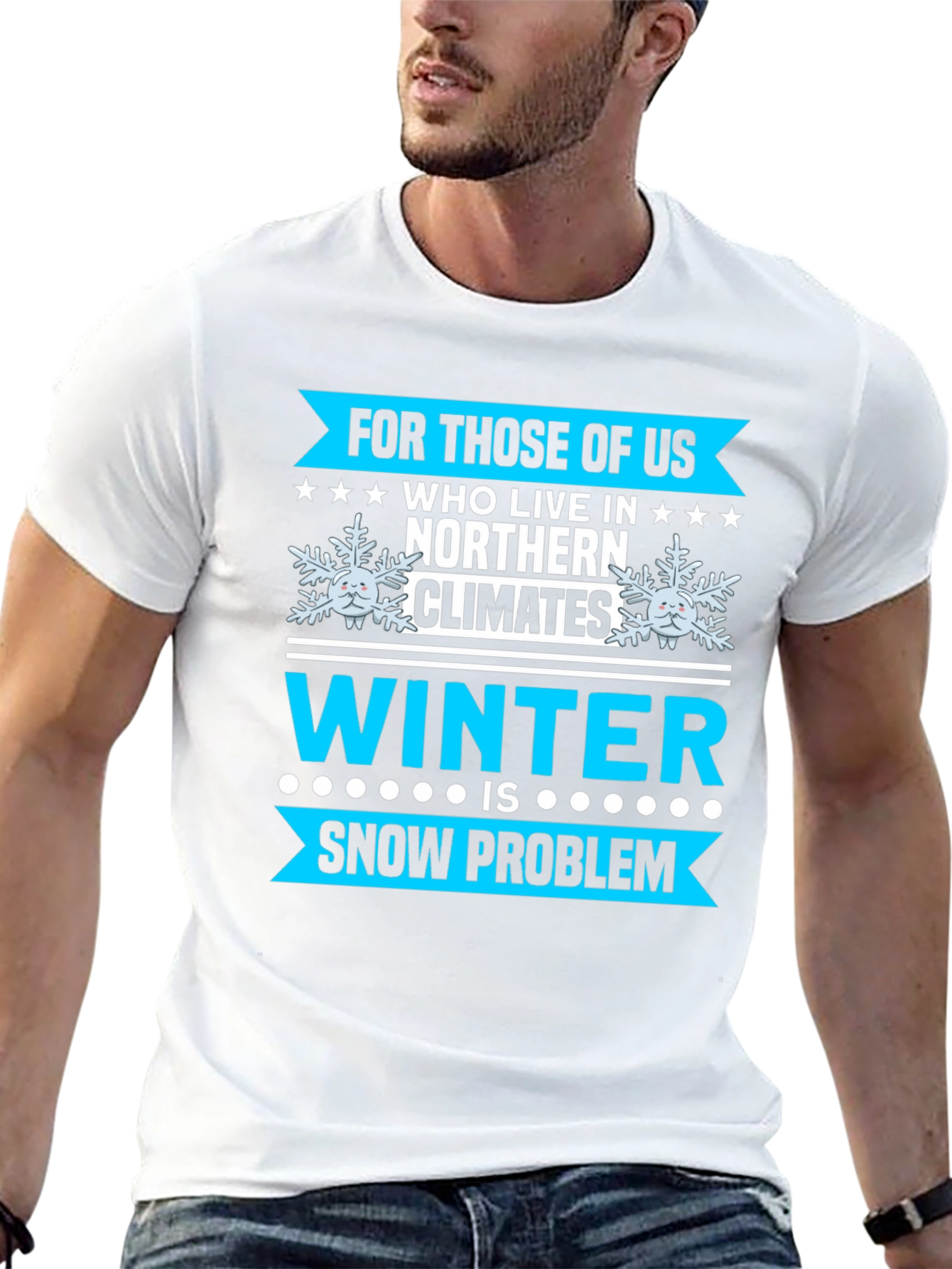 Winter Snow Problem T-Shirt