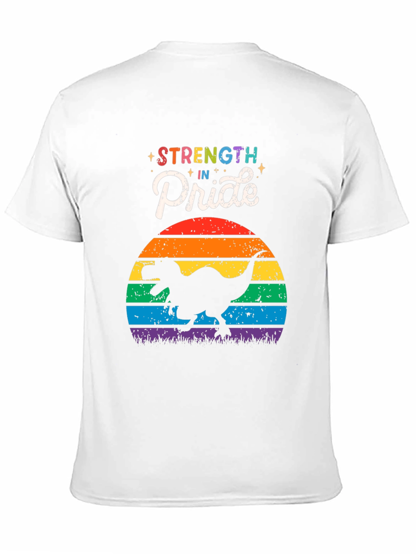 Strength in Pride Dinosaur T-Shirt