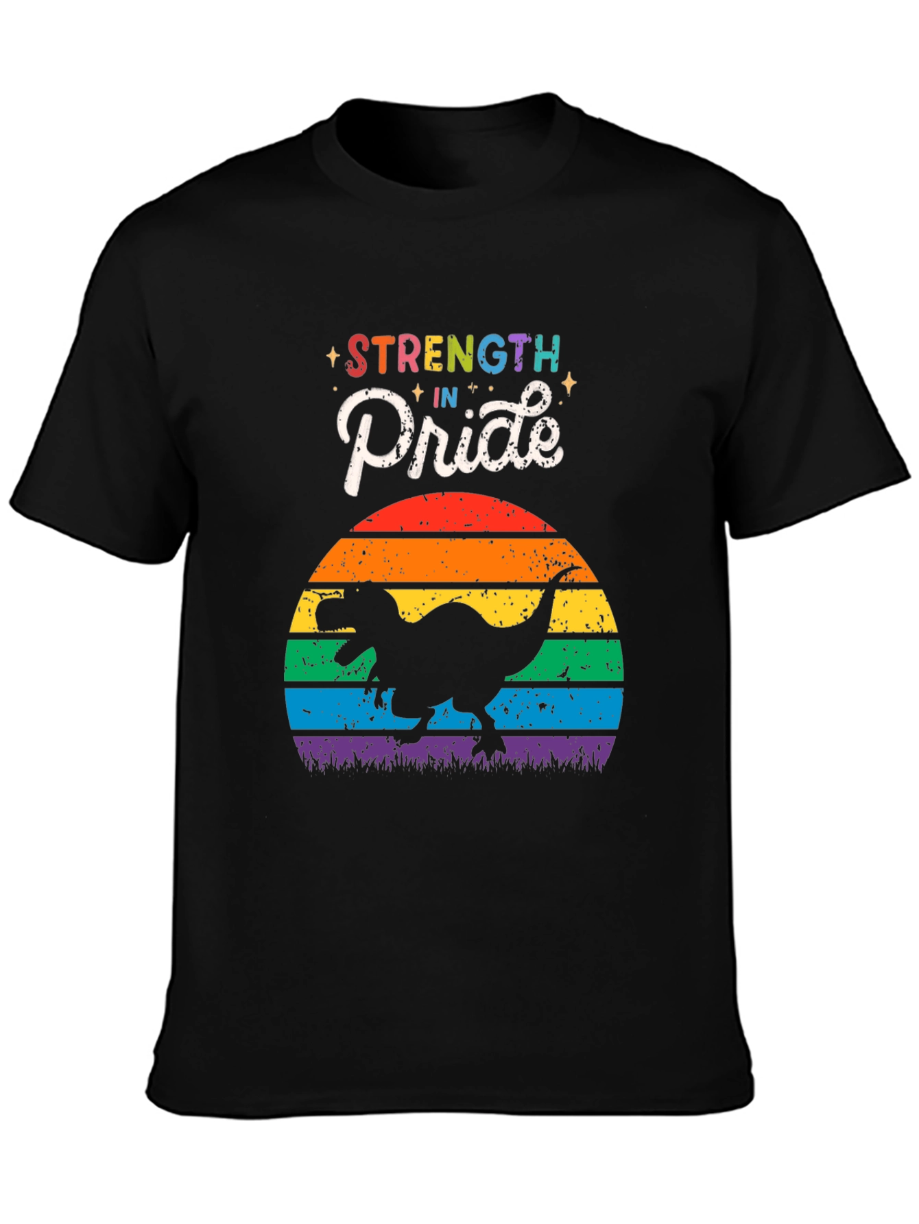 Strength in Pride Dinosaur T-Shirt