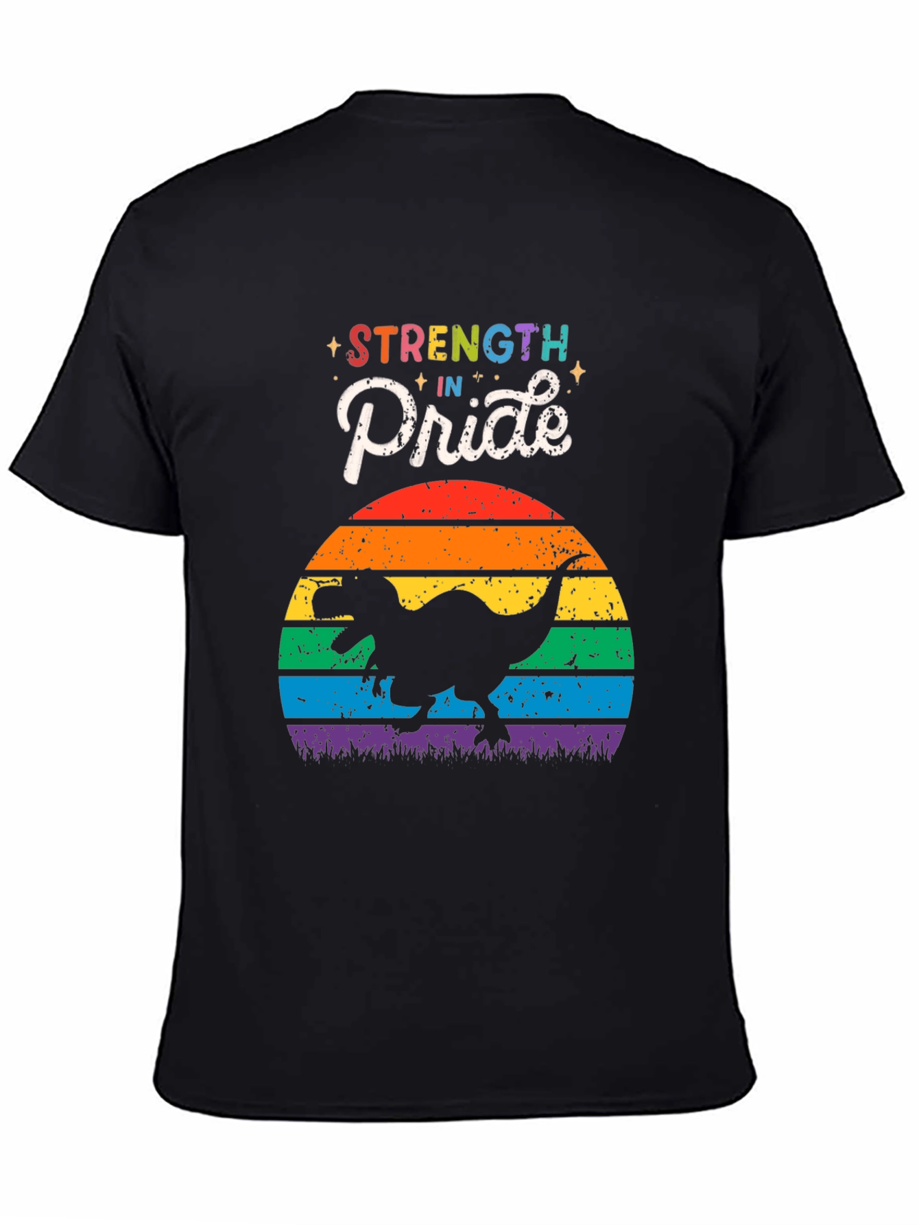 Strength in Pride Dinosaur T-Shirt
