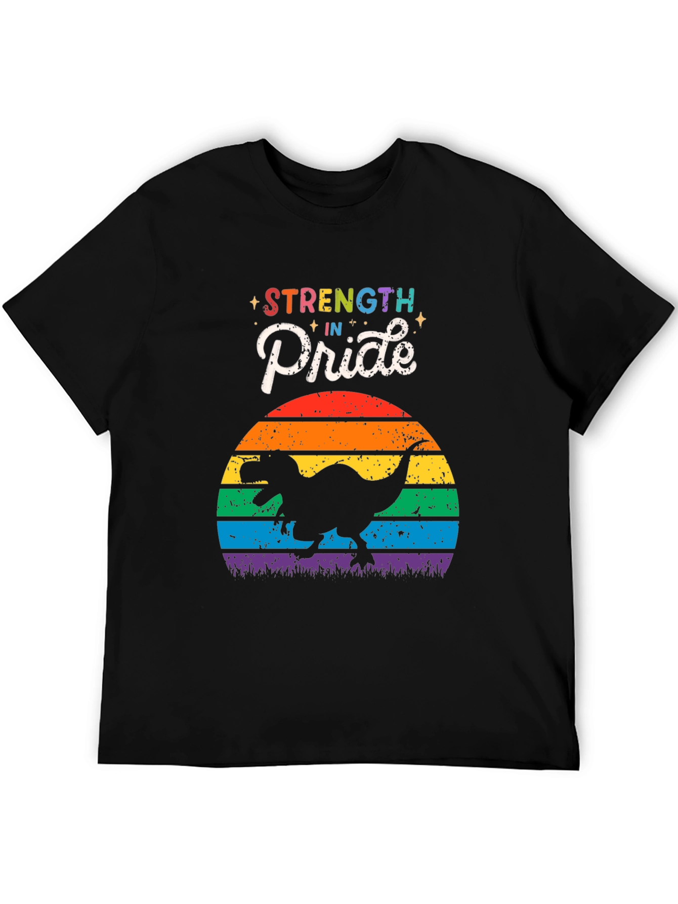 Strength in Pride Dinosaur T-Shirt