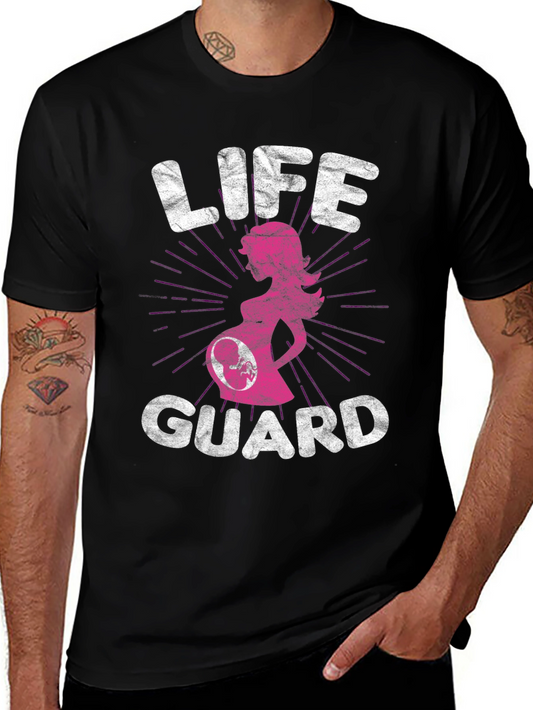 Life Guard Pregnancy T-Shirt - Expecting Mom Tee
