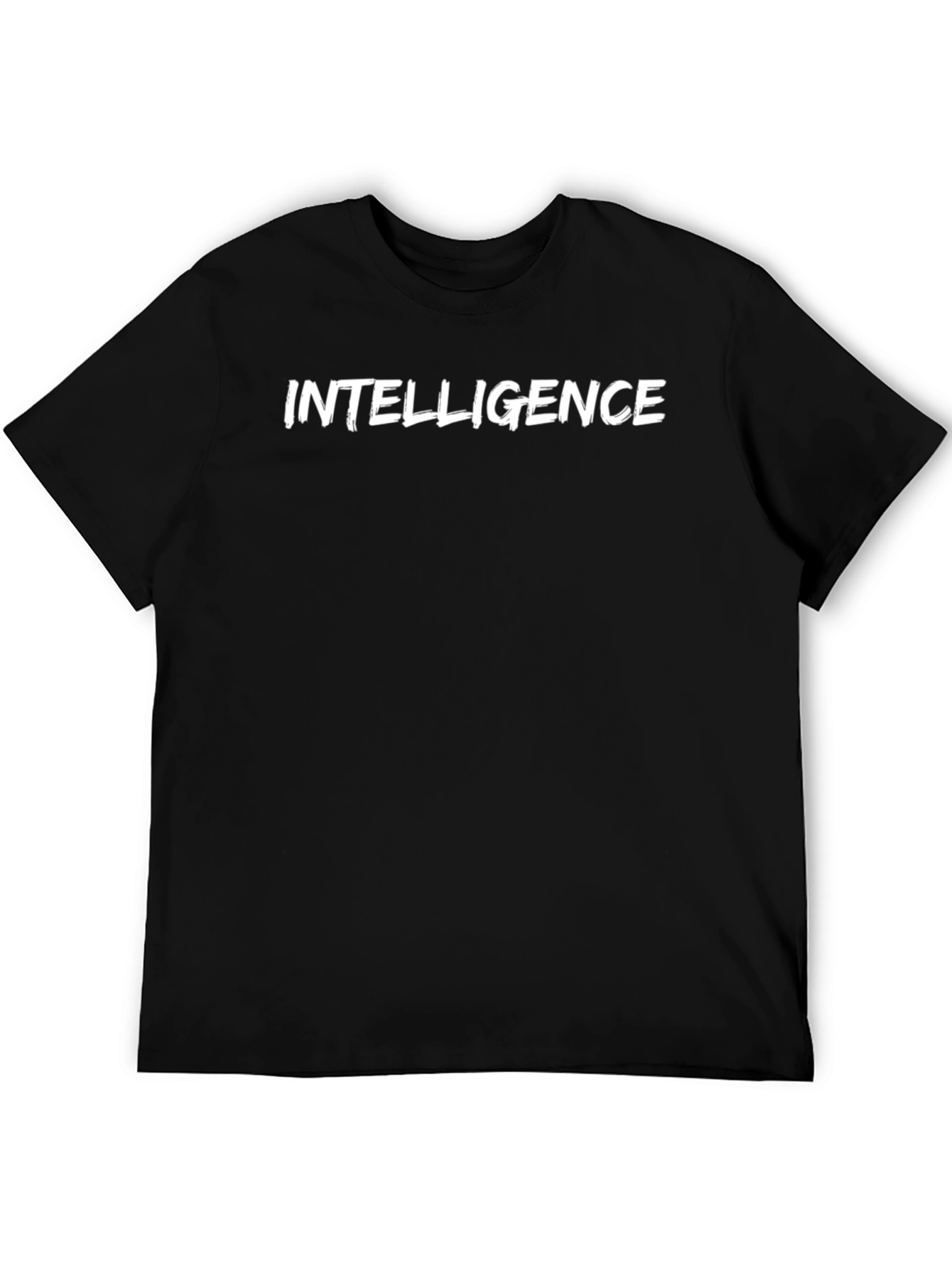 Intelligence Graphic Tee - Unisex Black T-Shirt
