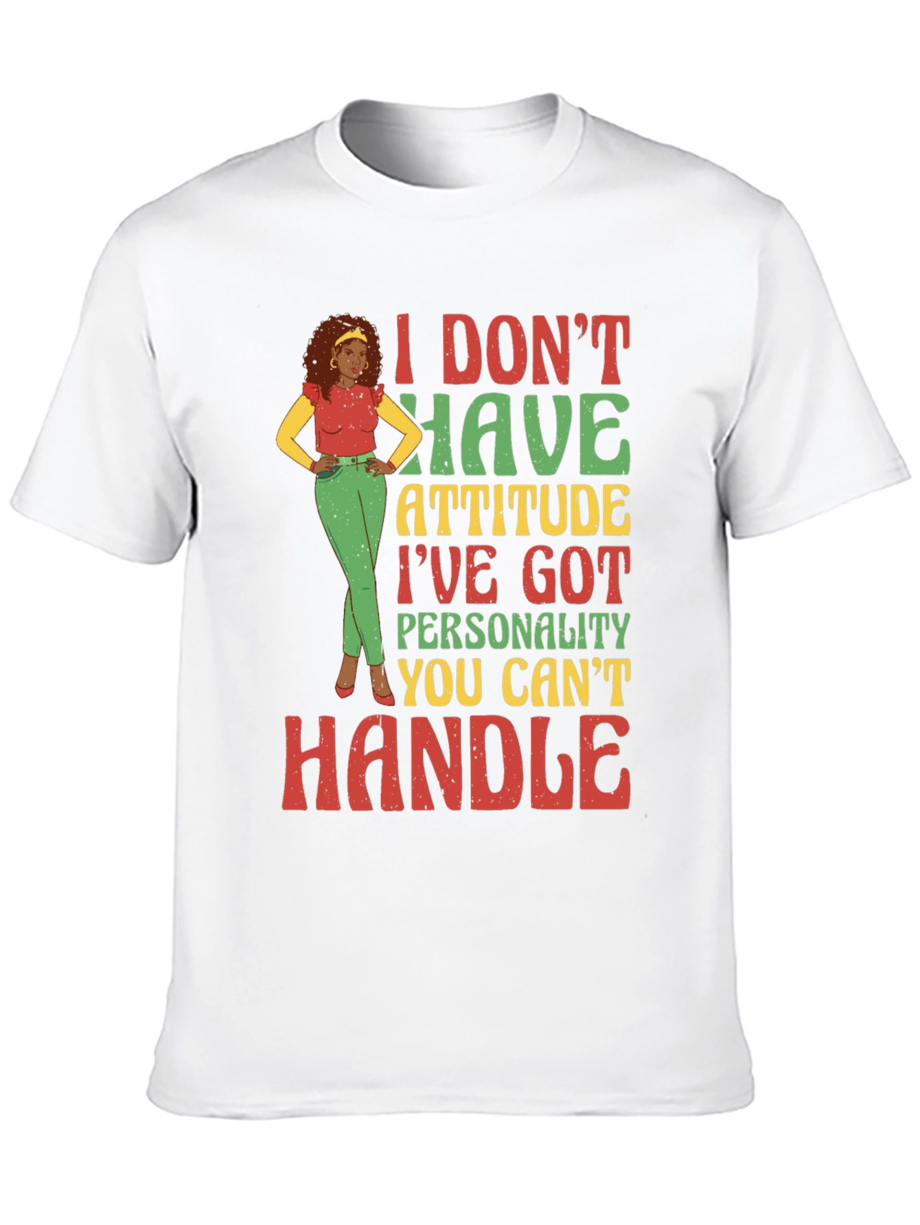 Attitude Personality Graphic Tee