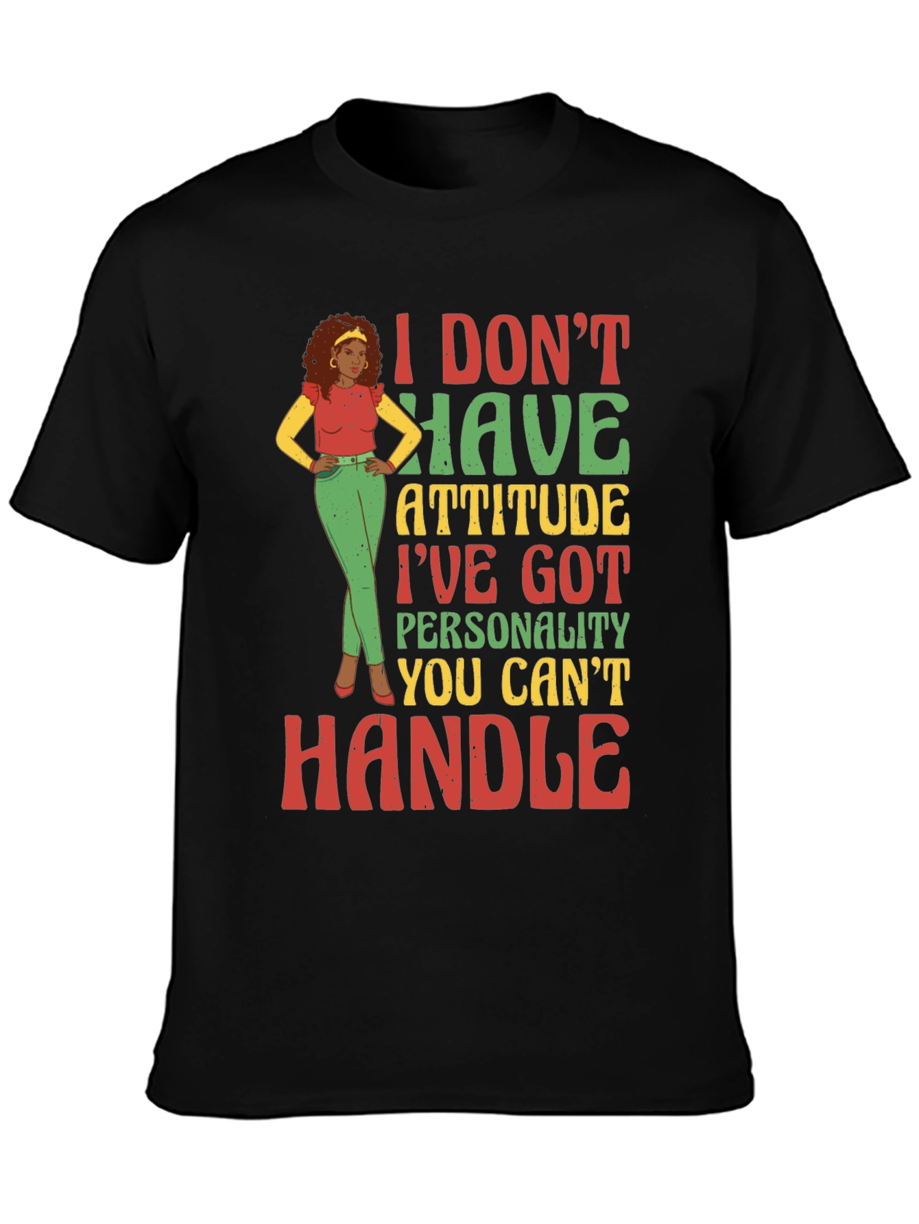 Attitude Personality Graphic Tee