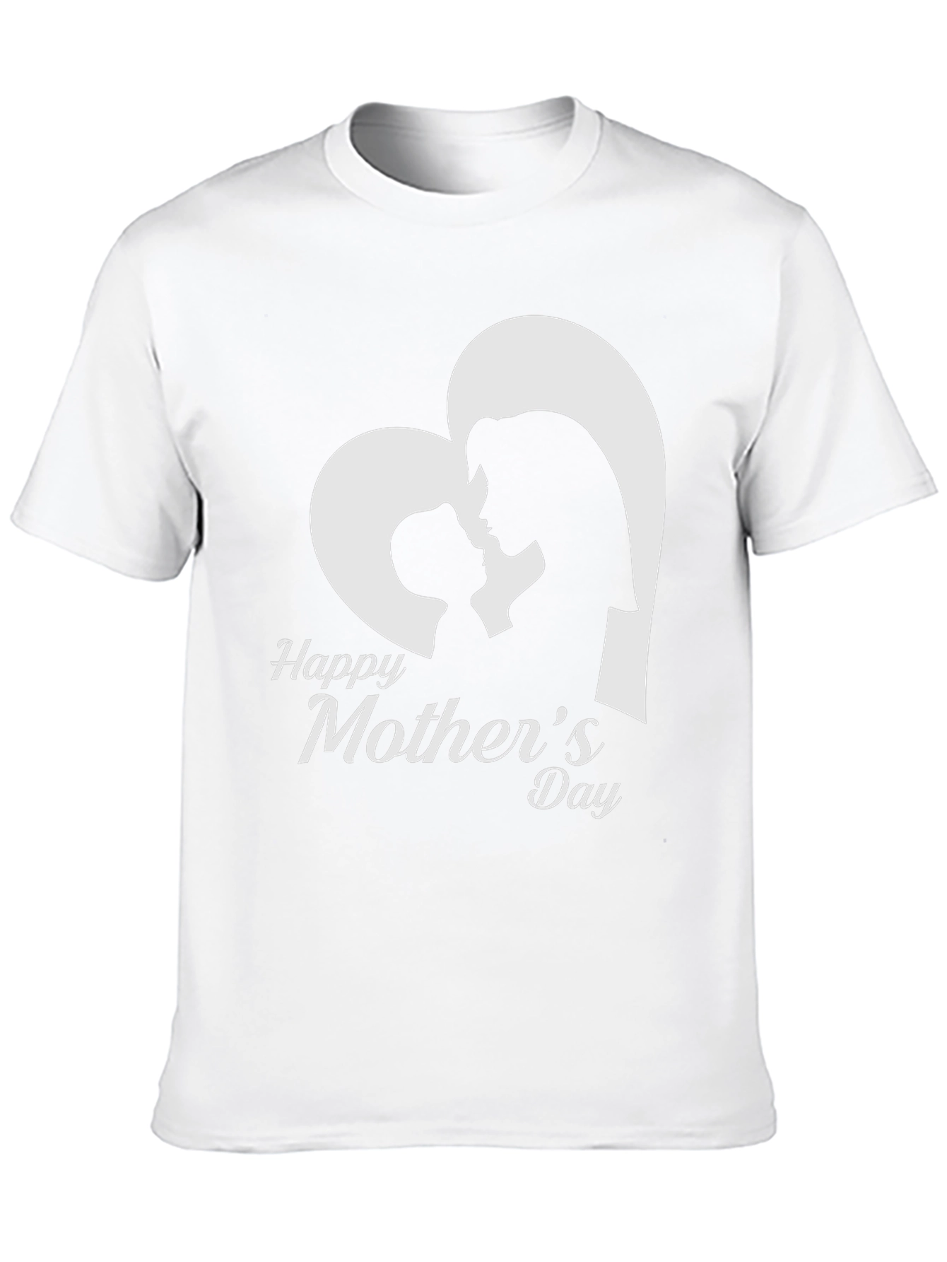 Happy Mothers Day Graphic Tee - Black